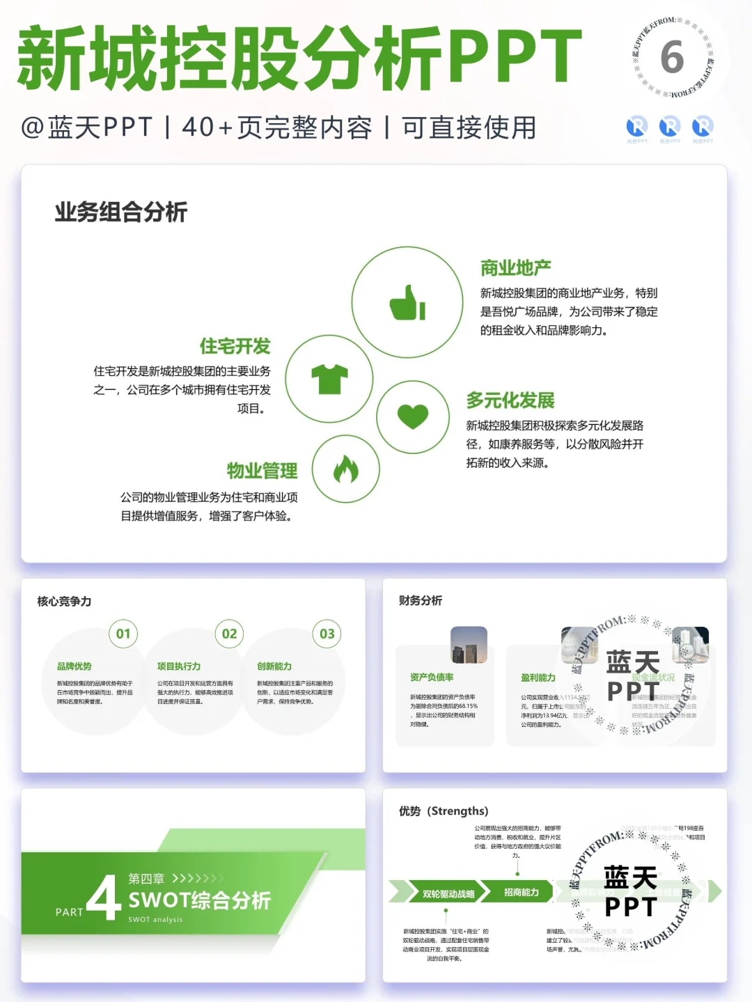 【102】新城控股战略分析营销策略 SWOT PPT