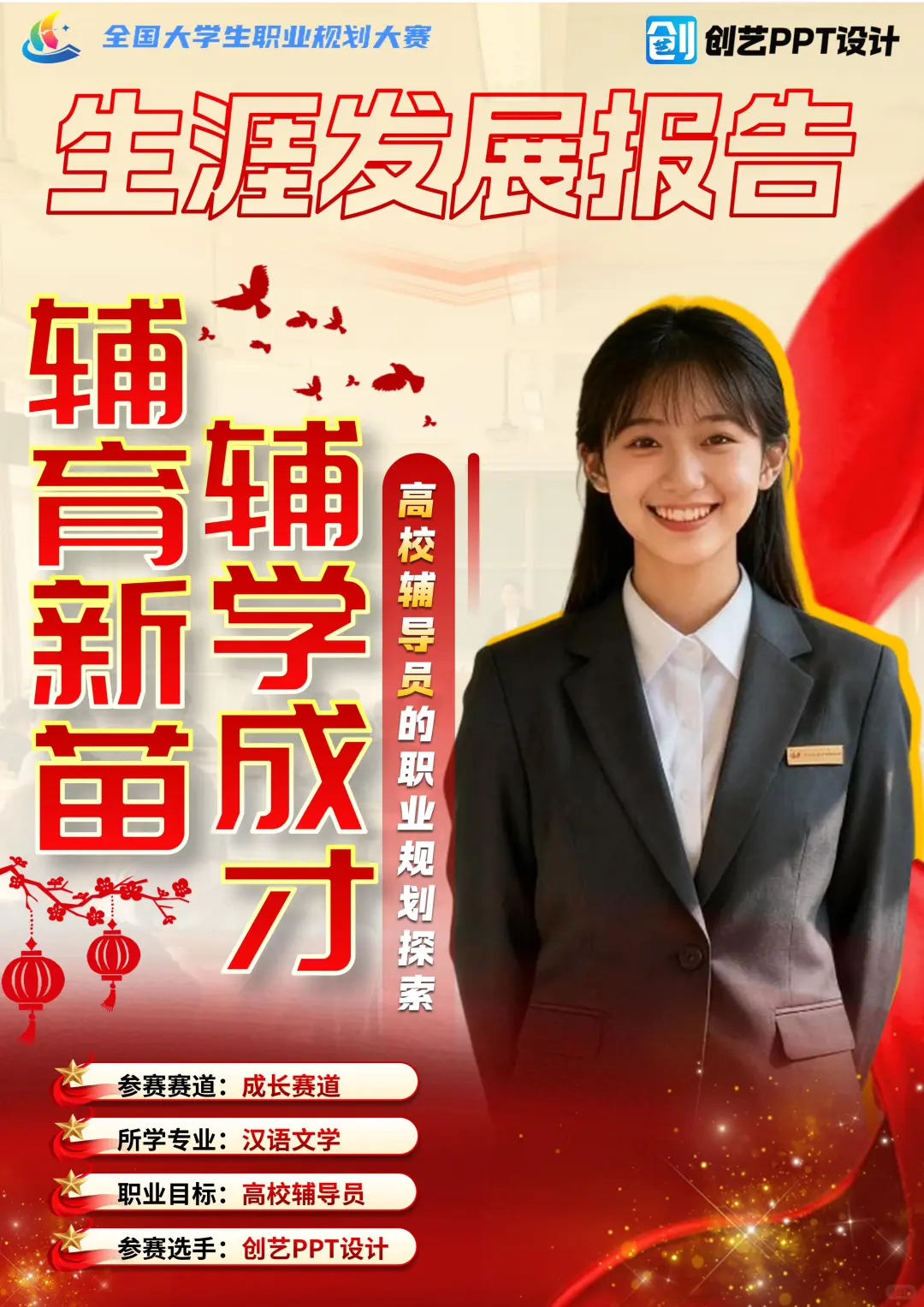 这样的生涯发展报告拿个金奖不过分吧？