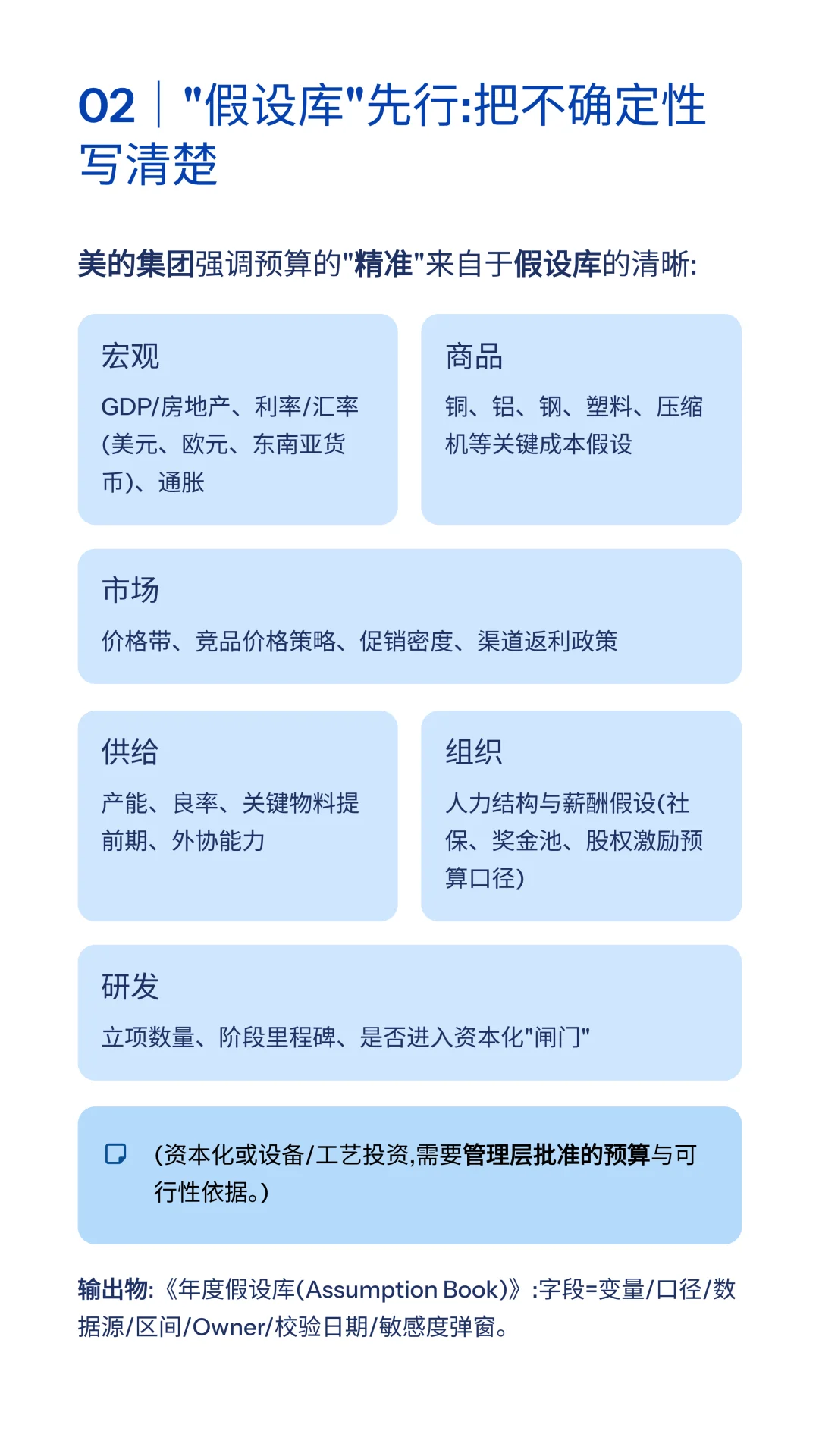 详解美的集团经营分析体系