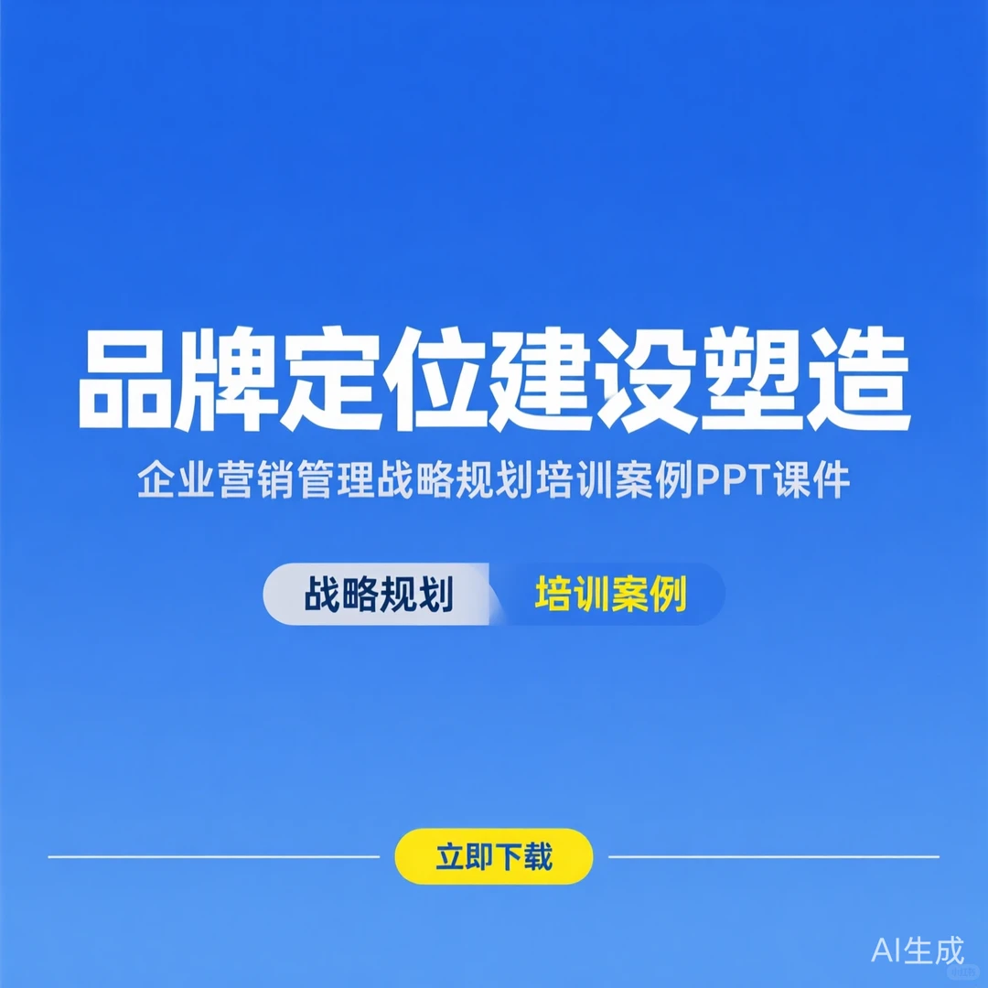 品牌定位实战指南｜营销战略规划案例解析