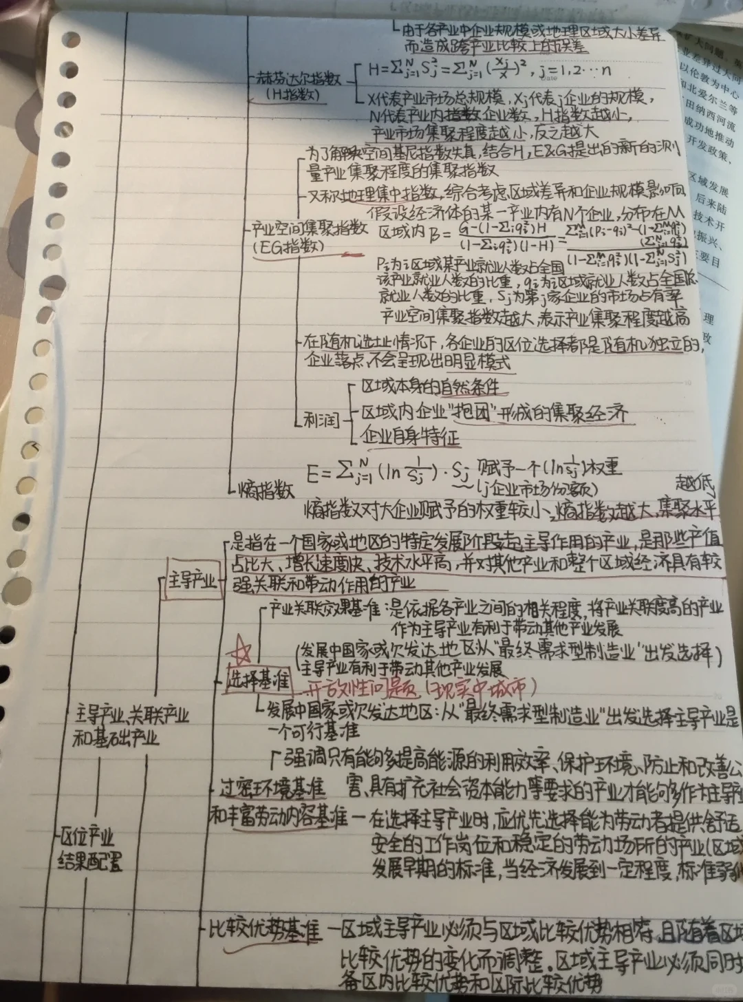 区域经济学期末重点分享 去年96