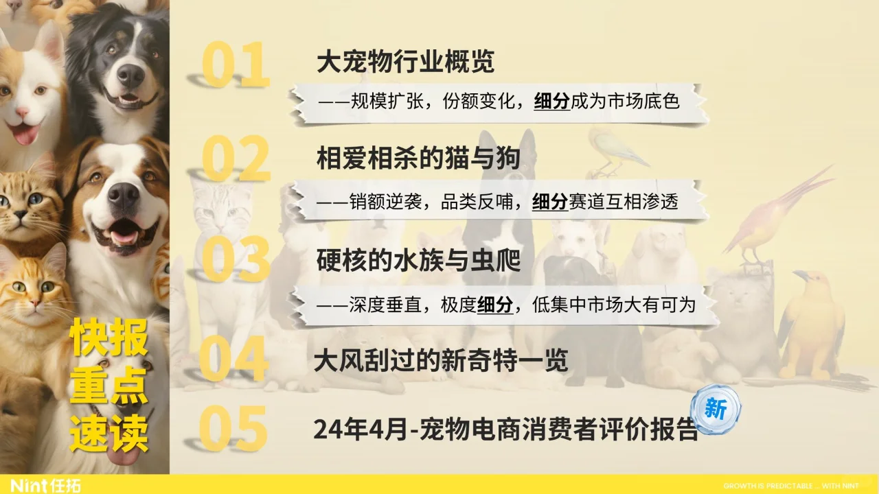 33页 | 2024大宠物行业趋势快速报告