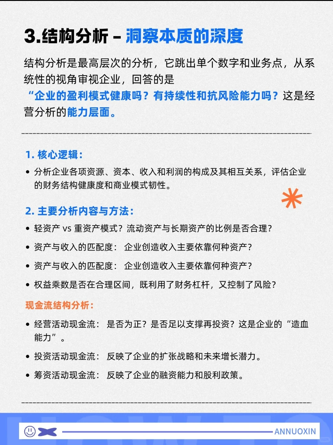 企业经营分析三大核心逻辑❗❗❗