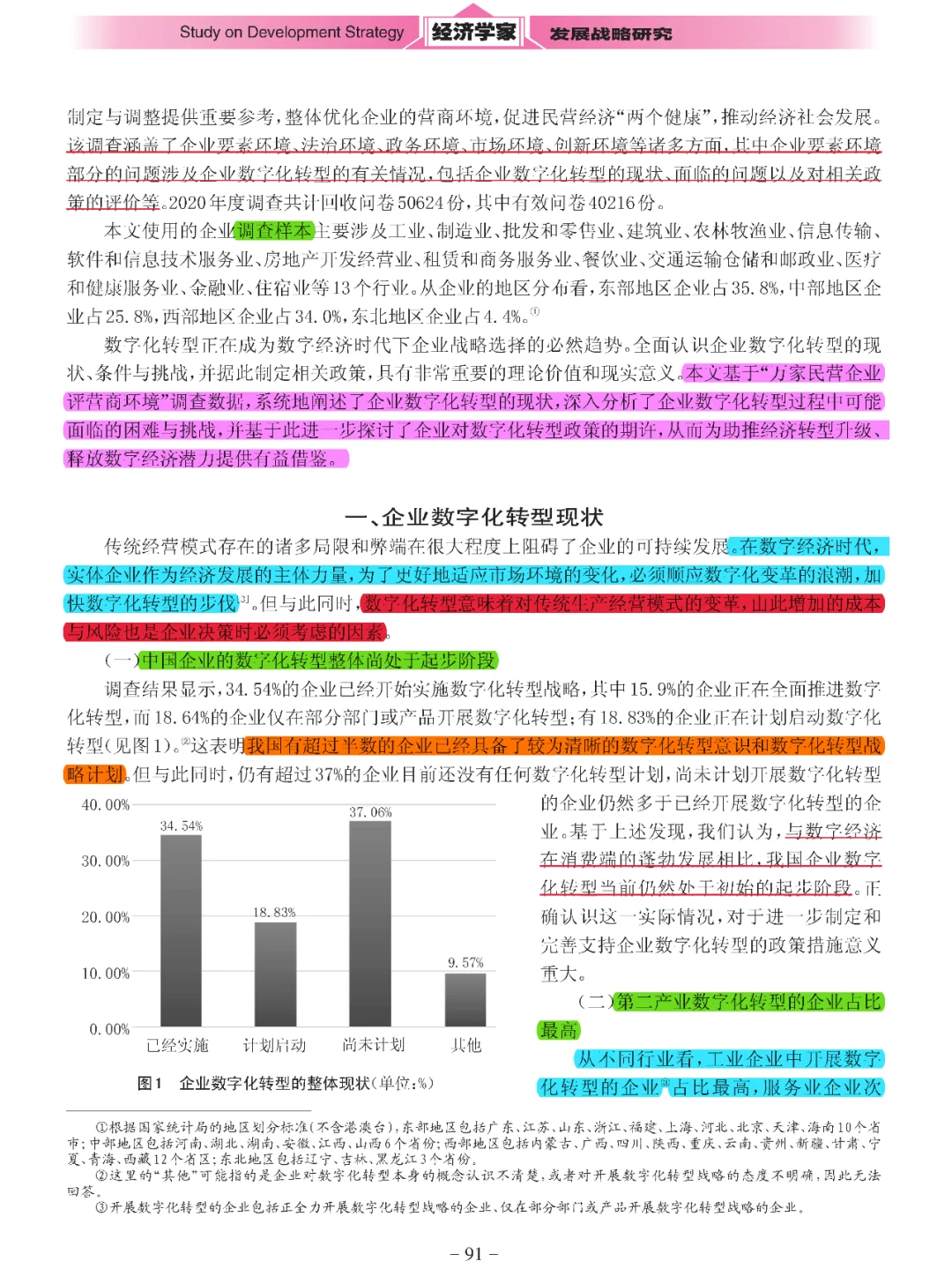 【看文献131】企业数字化转型：现状、问题