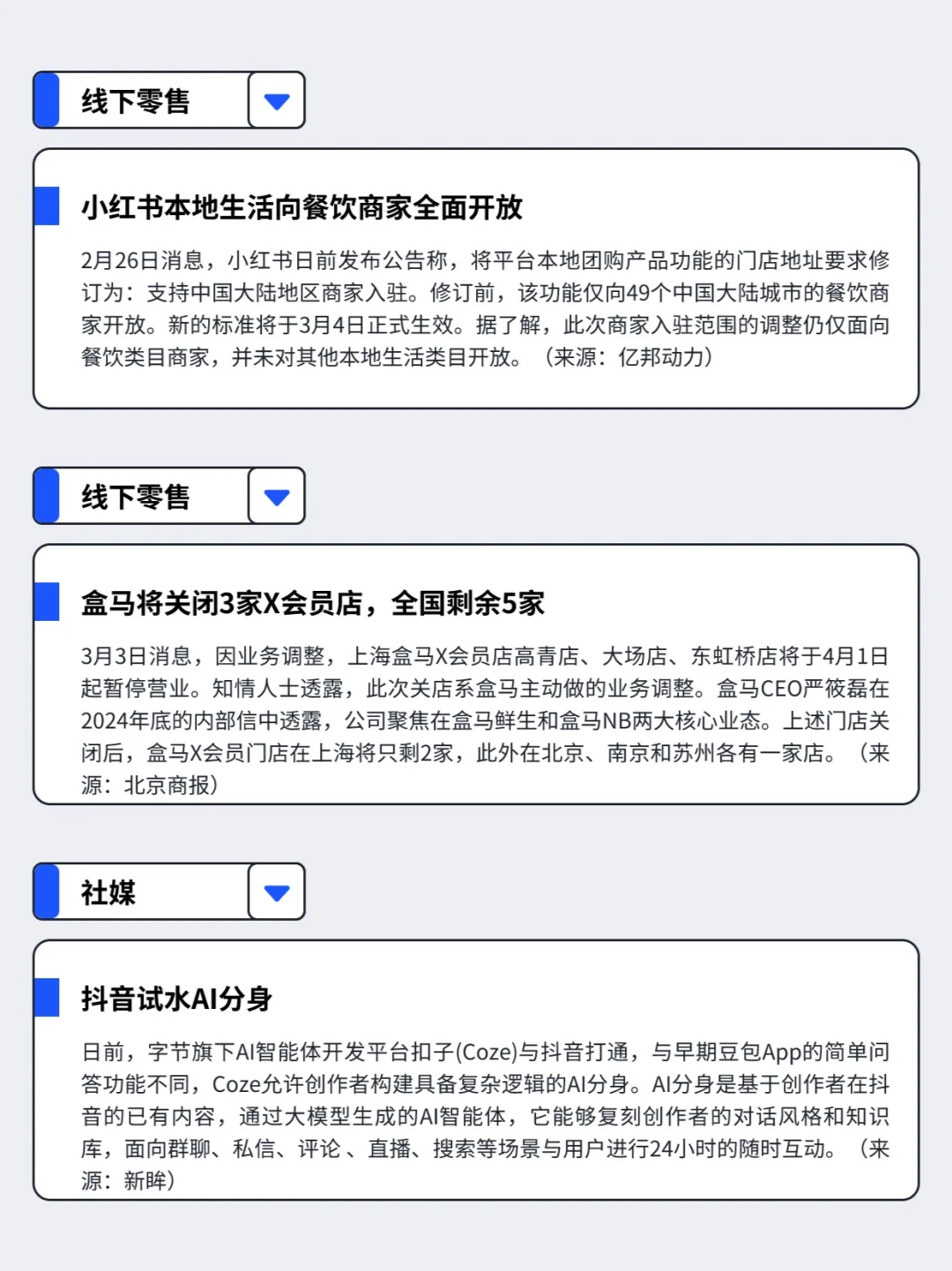 2.24-3.2丨本周快消品行业分析左滑速看