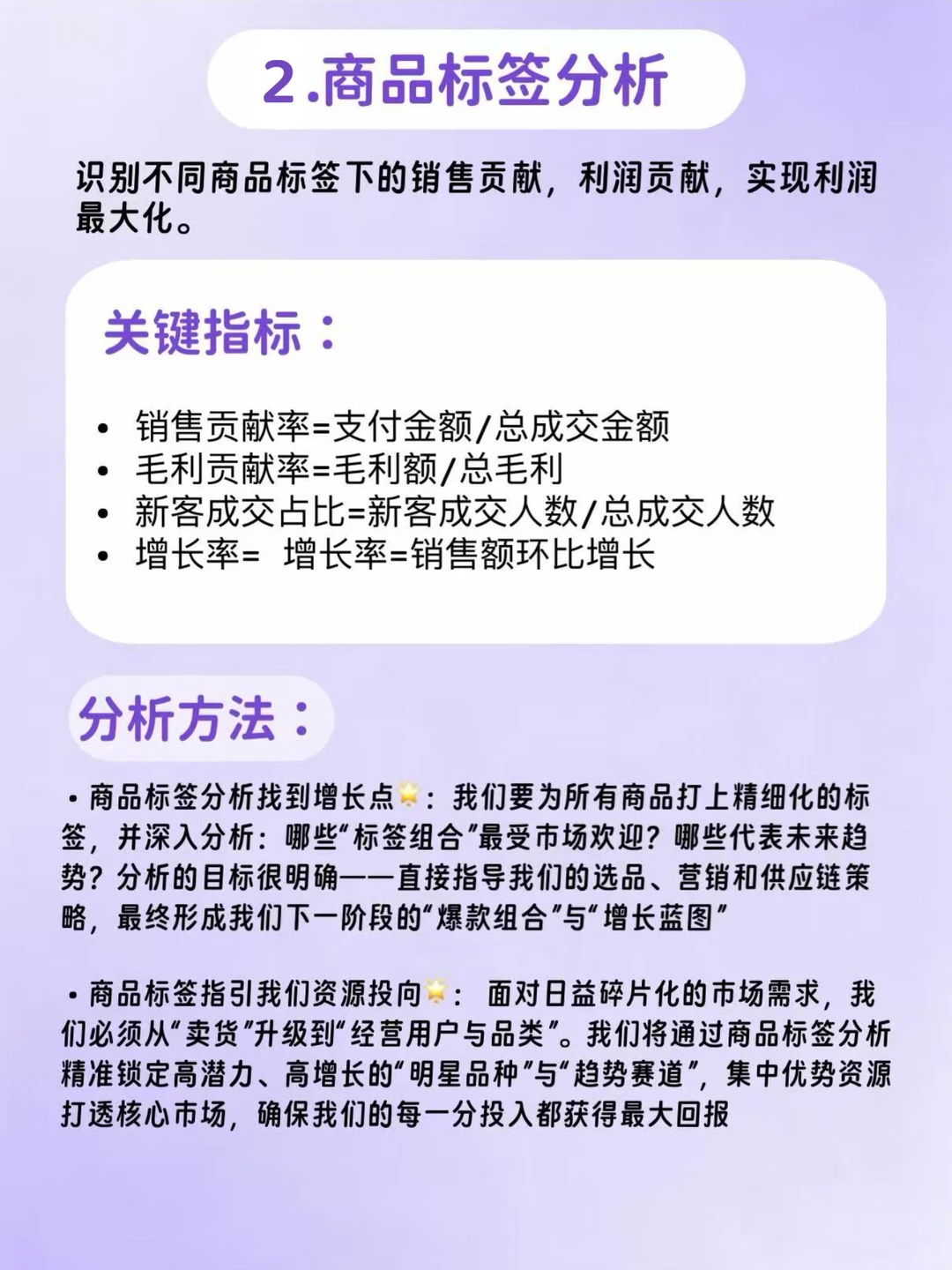 商品销售分析到底怎么做才真的有用❓