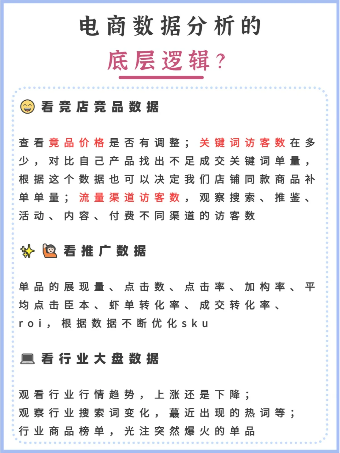 ?电商人必看|揭秘分析法与15个无敌指标