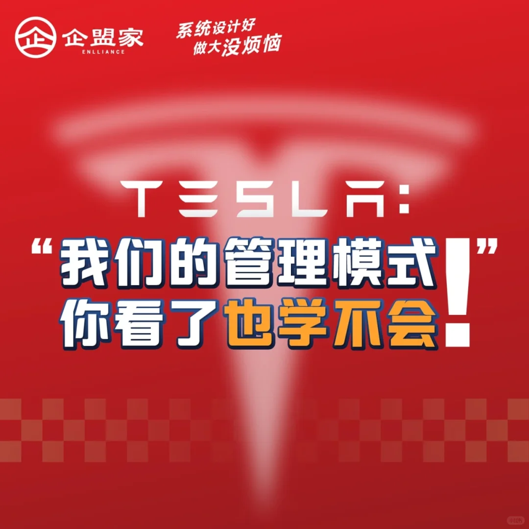 TESLA:我们的管理模式你看了也学不会!