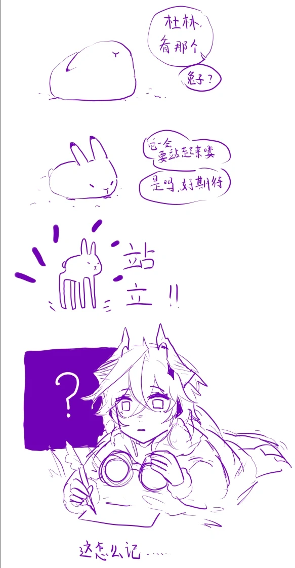 小杜林的第一份动物观察报告