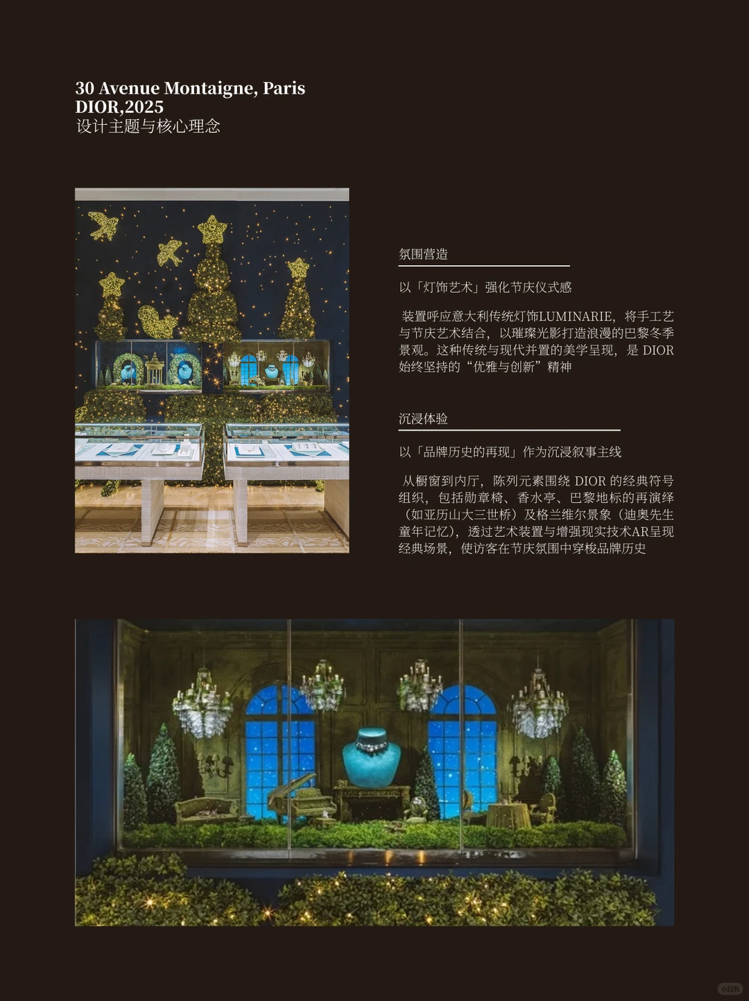 案例分析｜2025蒙田大道DIOR圣诞主题