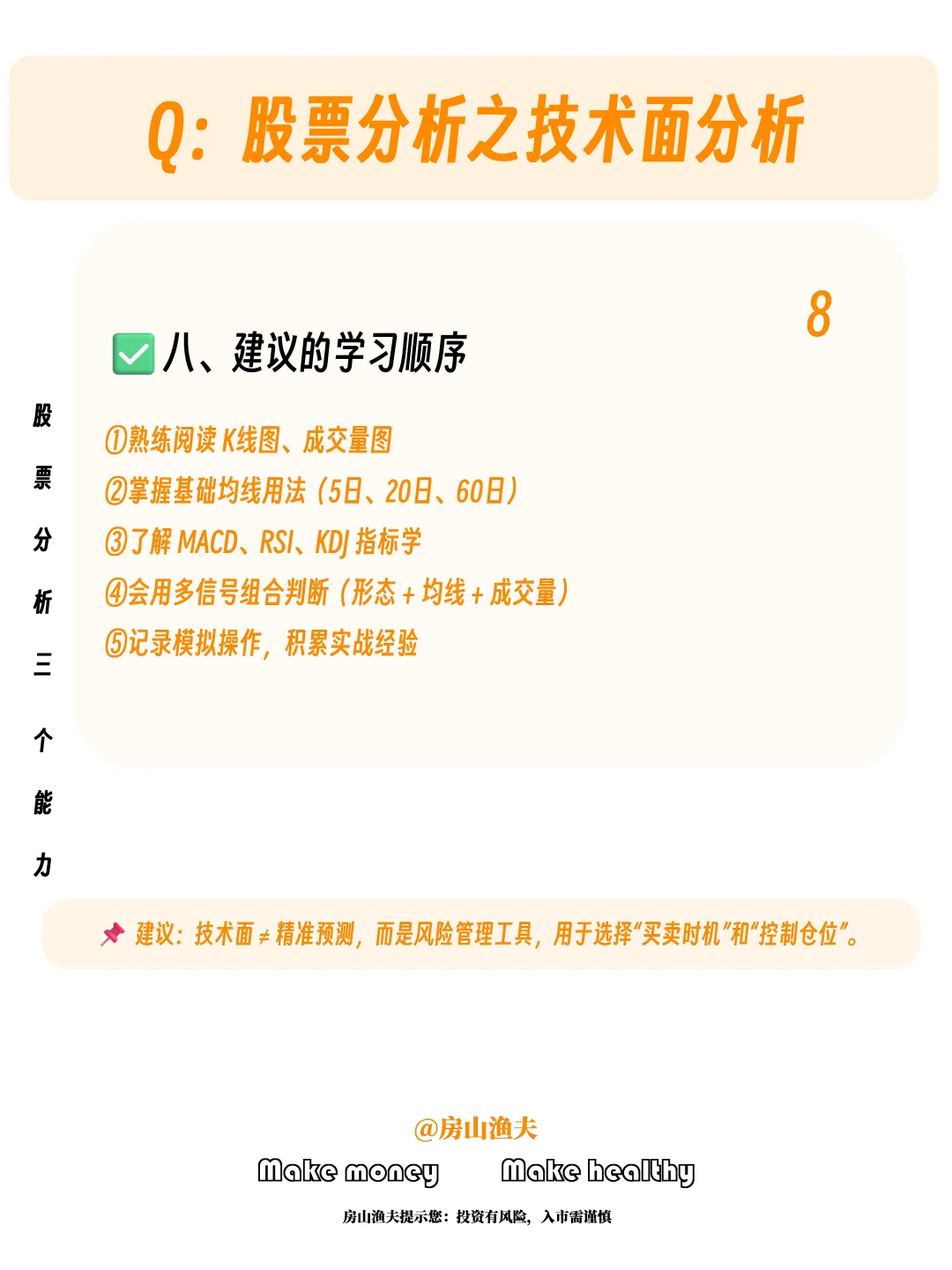 股票分析第二步：技术面分析