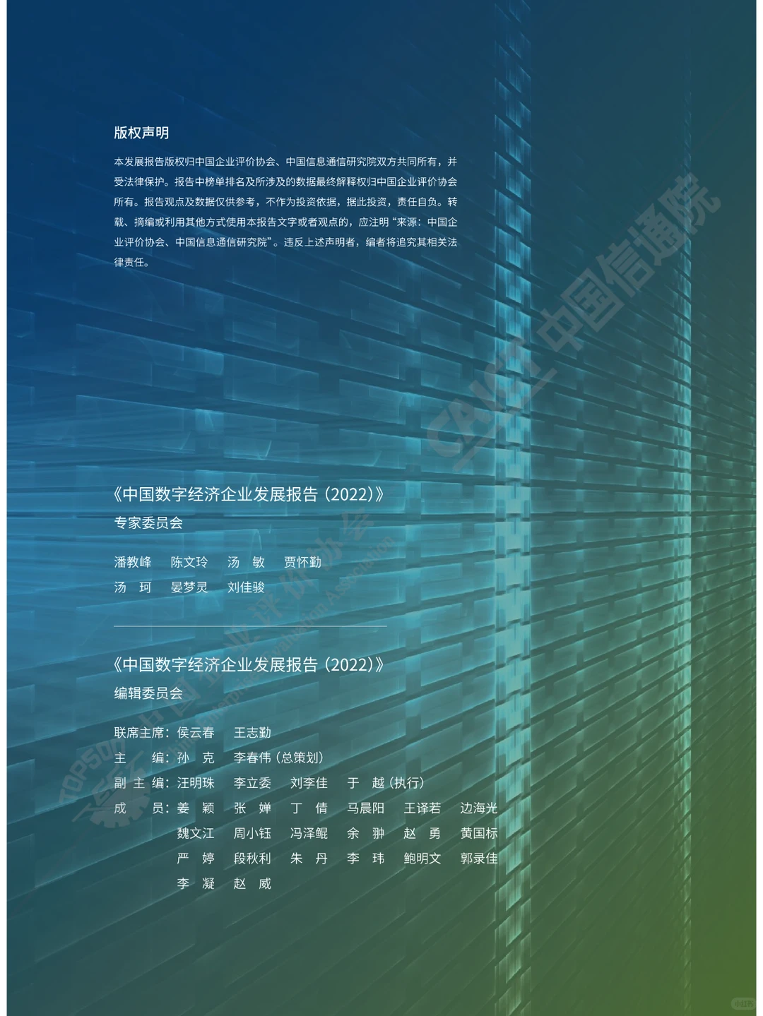 2022中国数字经济企业发展报告