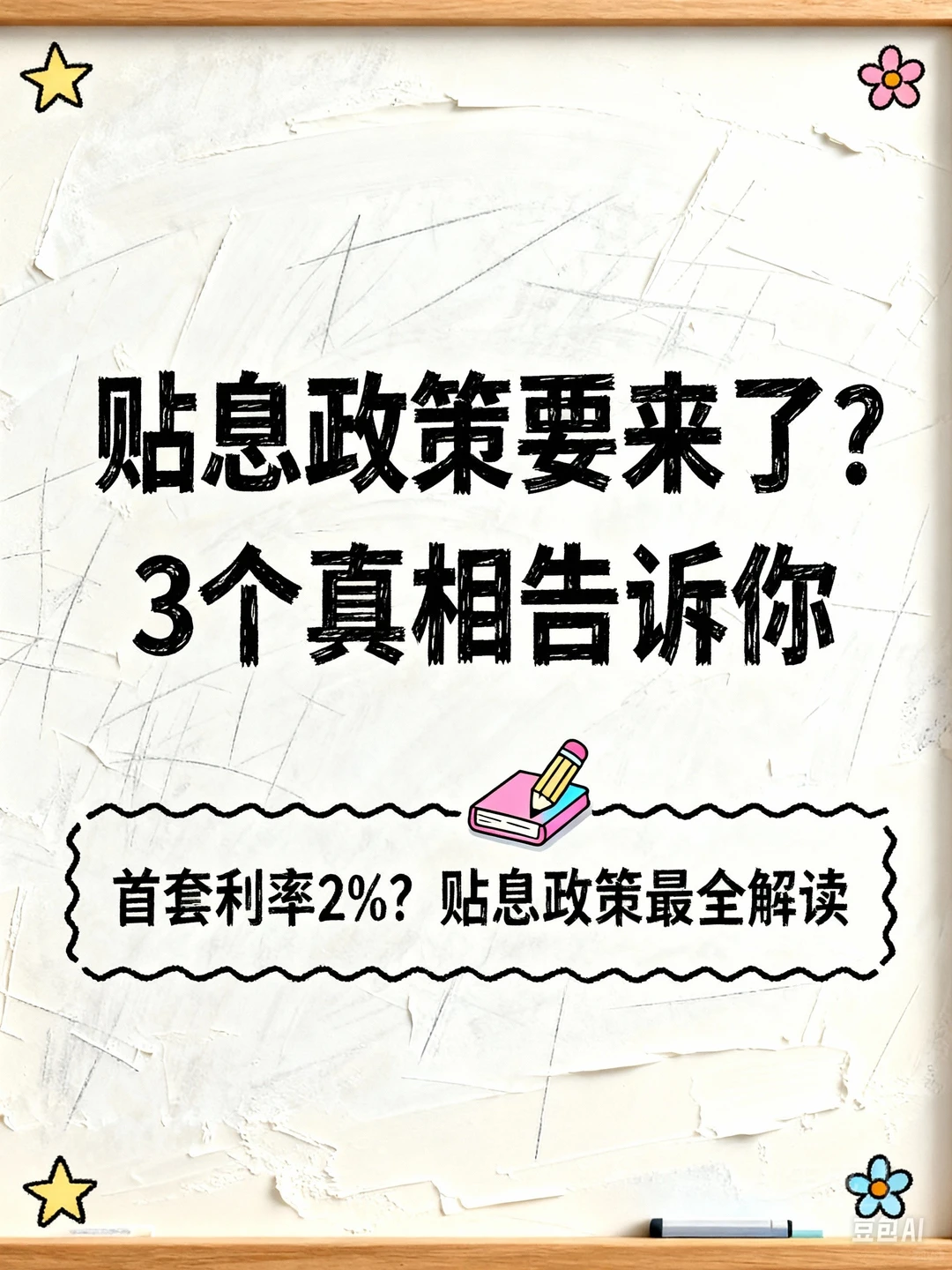 首套利率2%?贴息政策最全解读