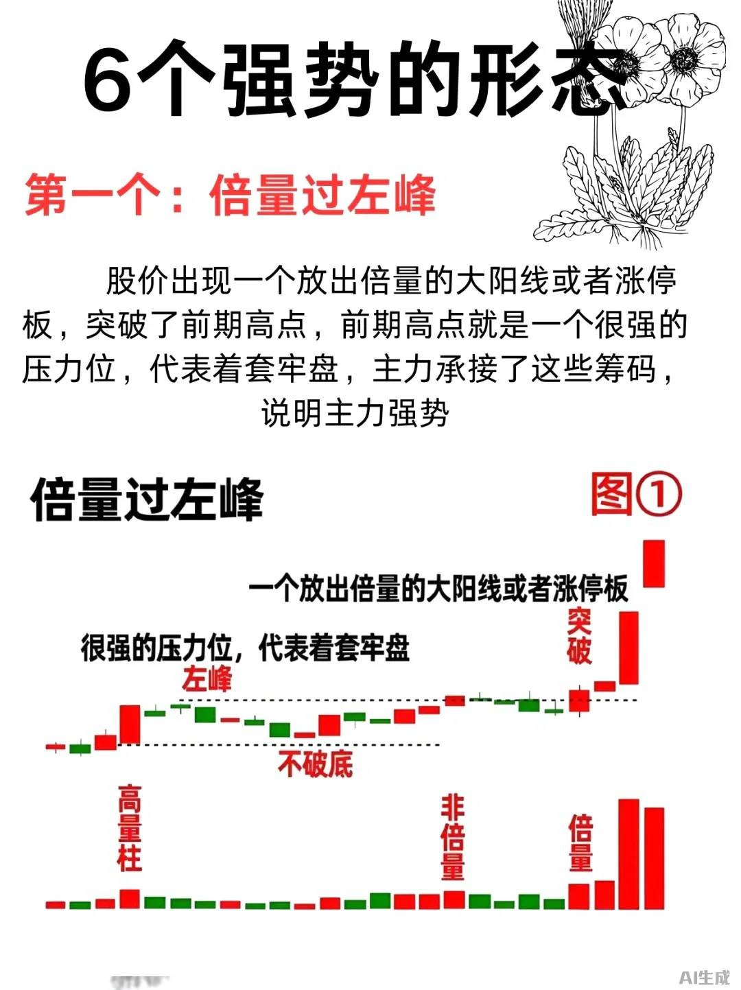 强势股起爆前，竟有这6种征兆！