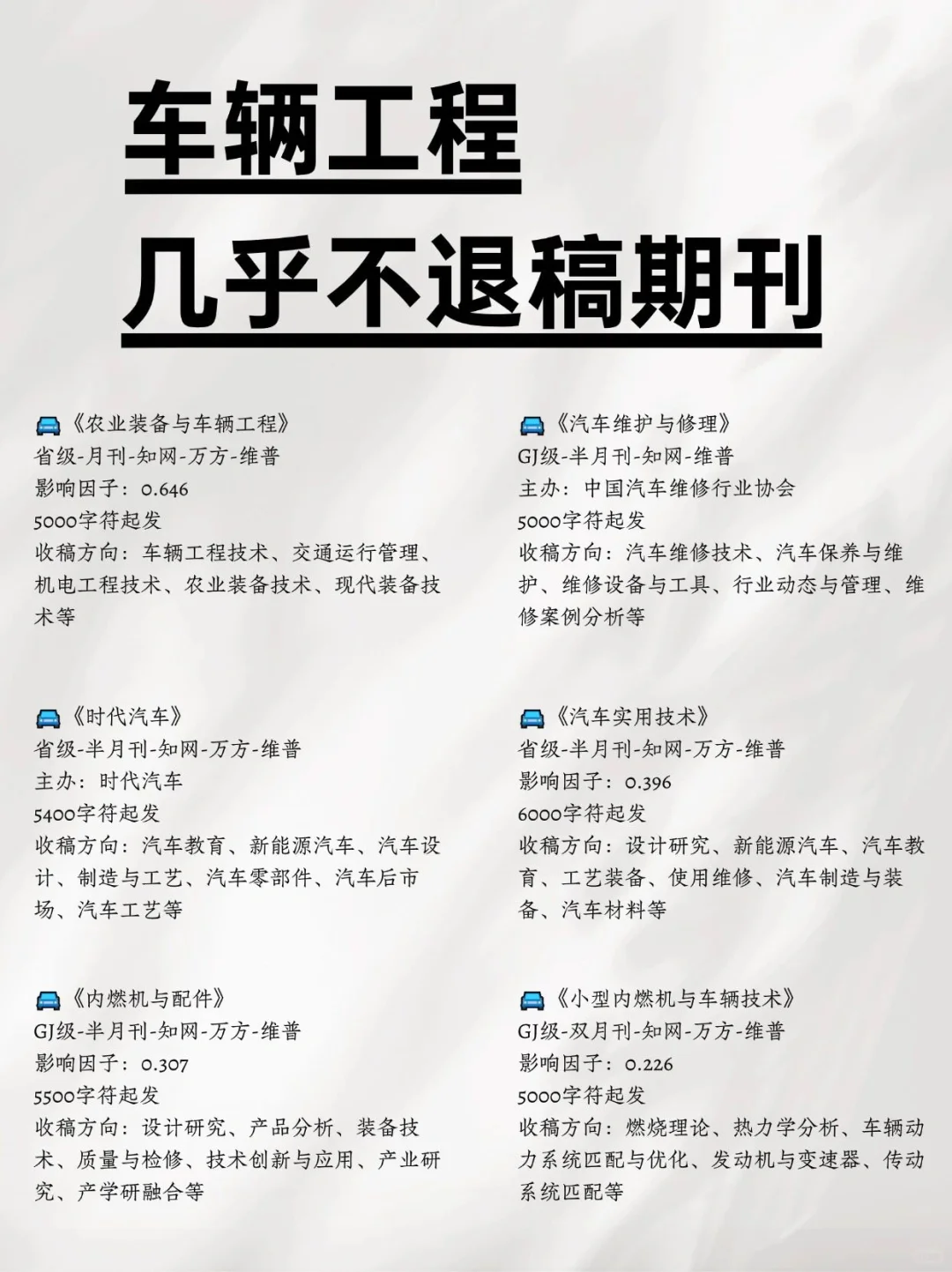 求求了?真心希望所有车辆工程的都能刷到