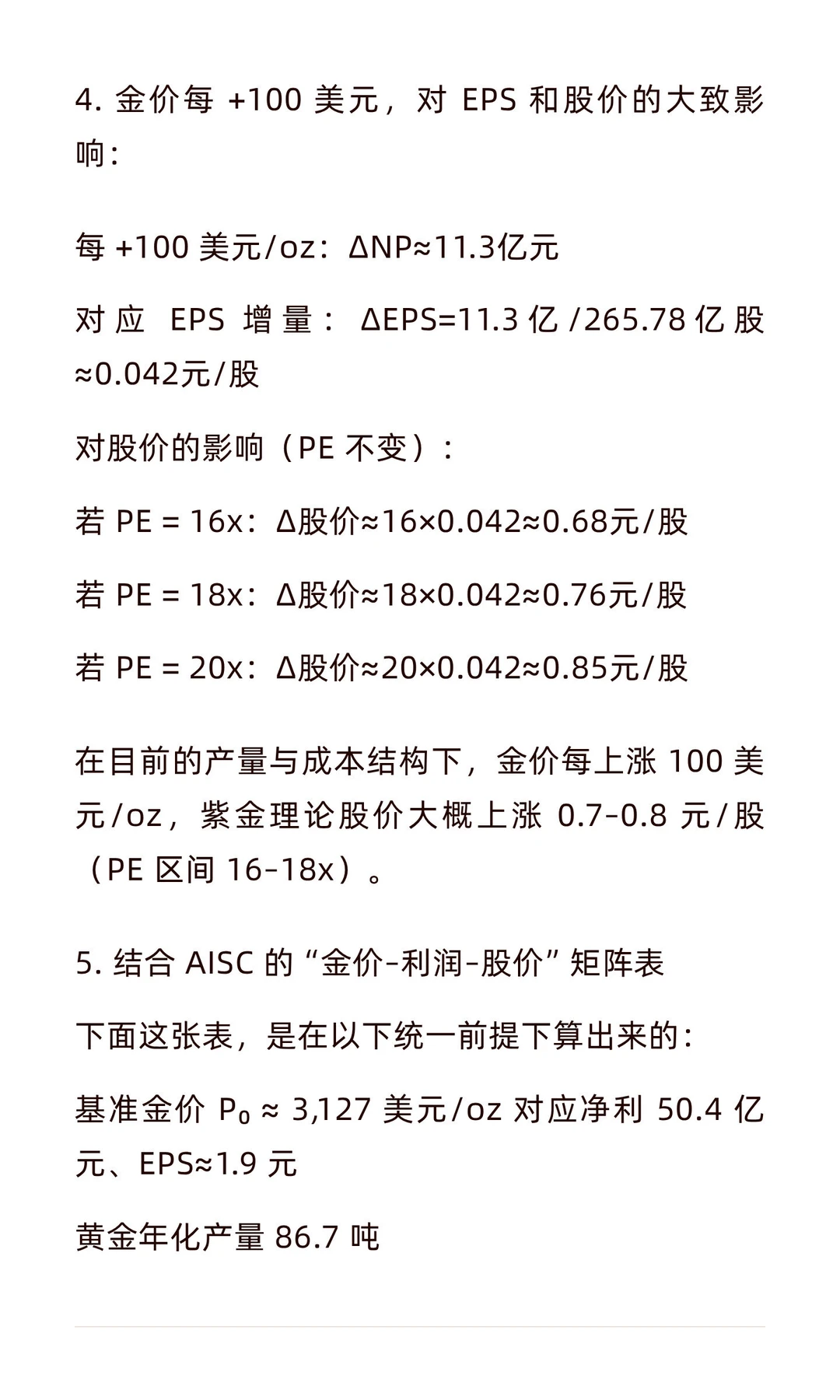 紫金矿业基本面分析及估值报告（2）（技术面）