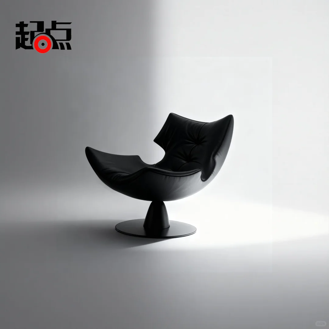 《「破壳而生」意式轻奢蛋壳转椅》