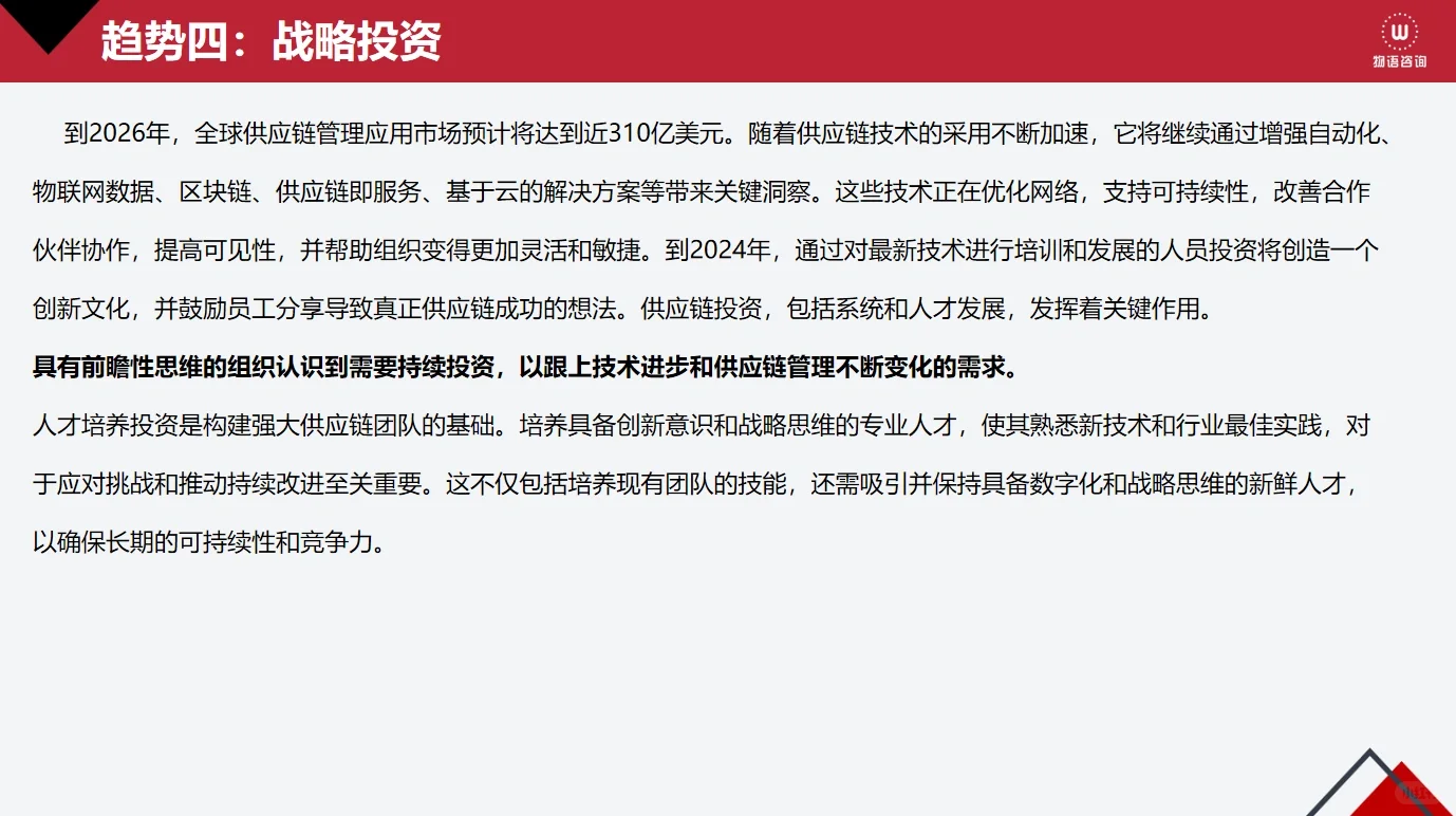 2024年供应链趋势分析