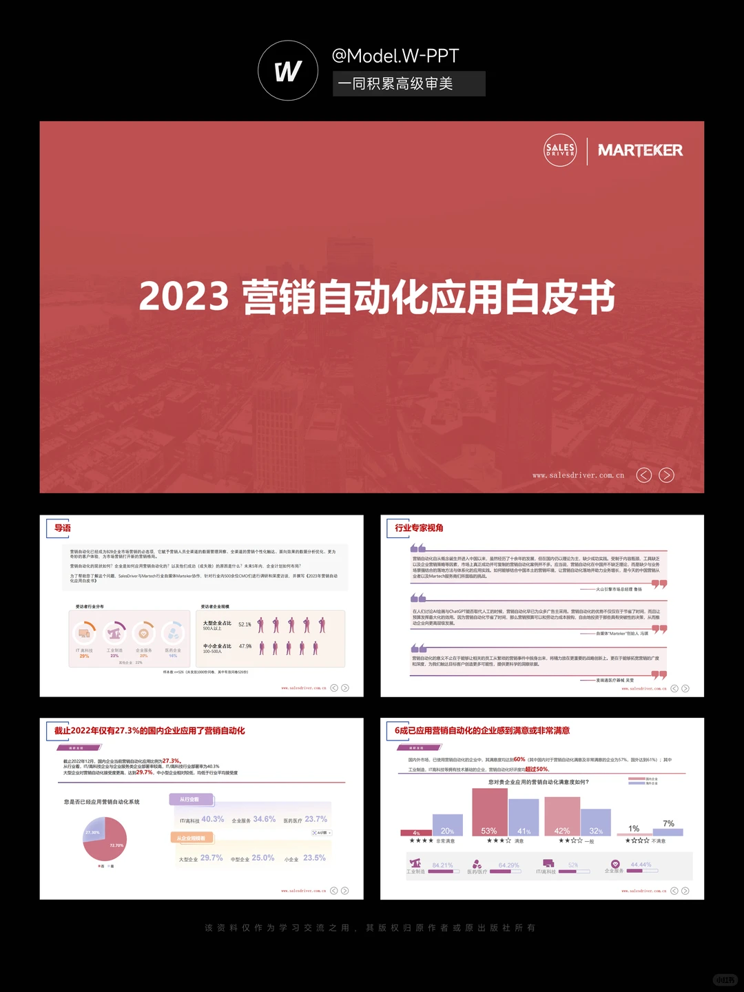 汇报没深度？背靠行业白皮书数据说话