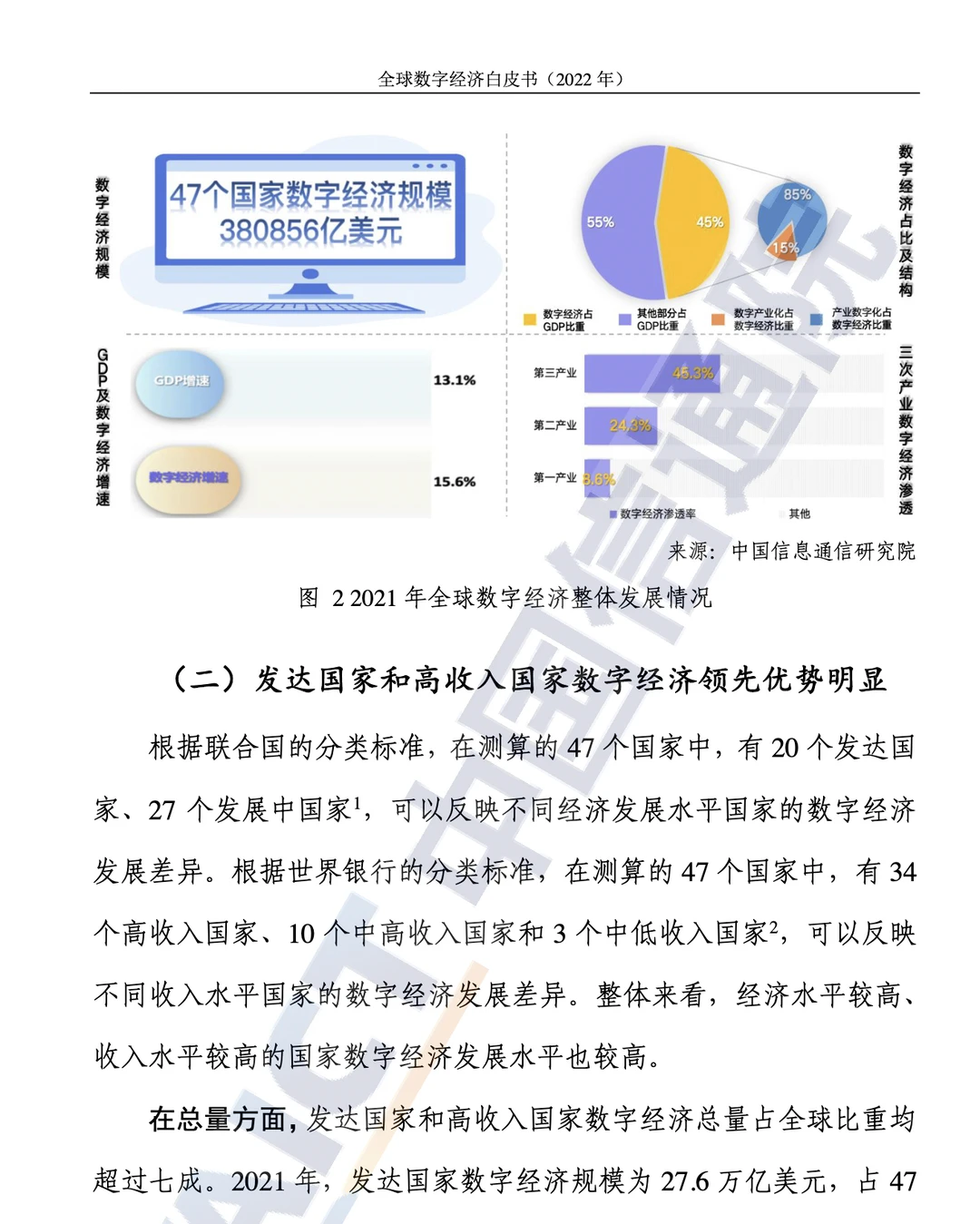 41页报告｜全球数字经济白皮书（2022年）
