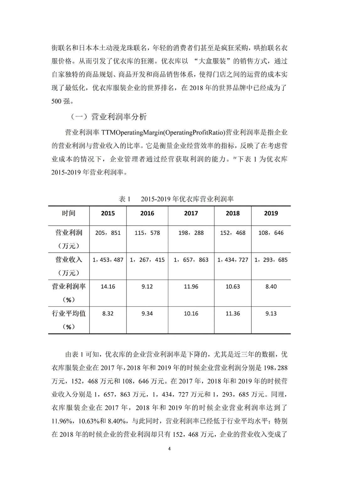 盈利能力分析写到这个程度就可以了