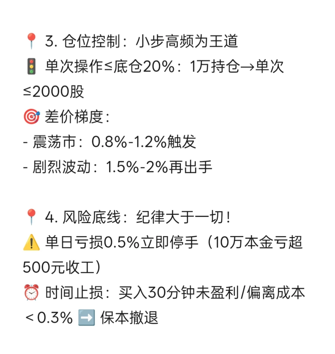 波段做T实战指南