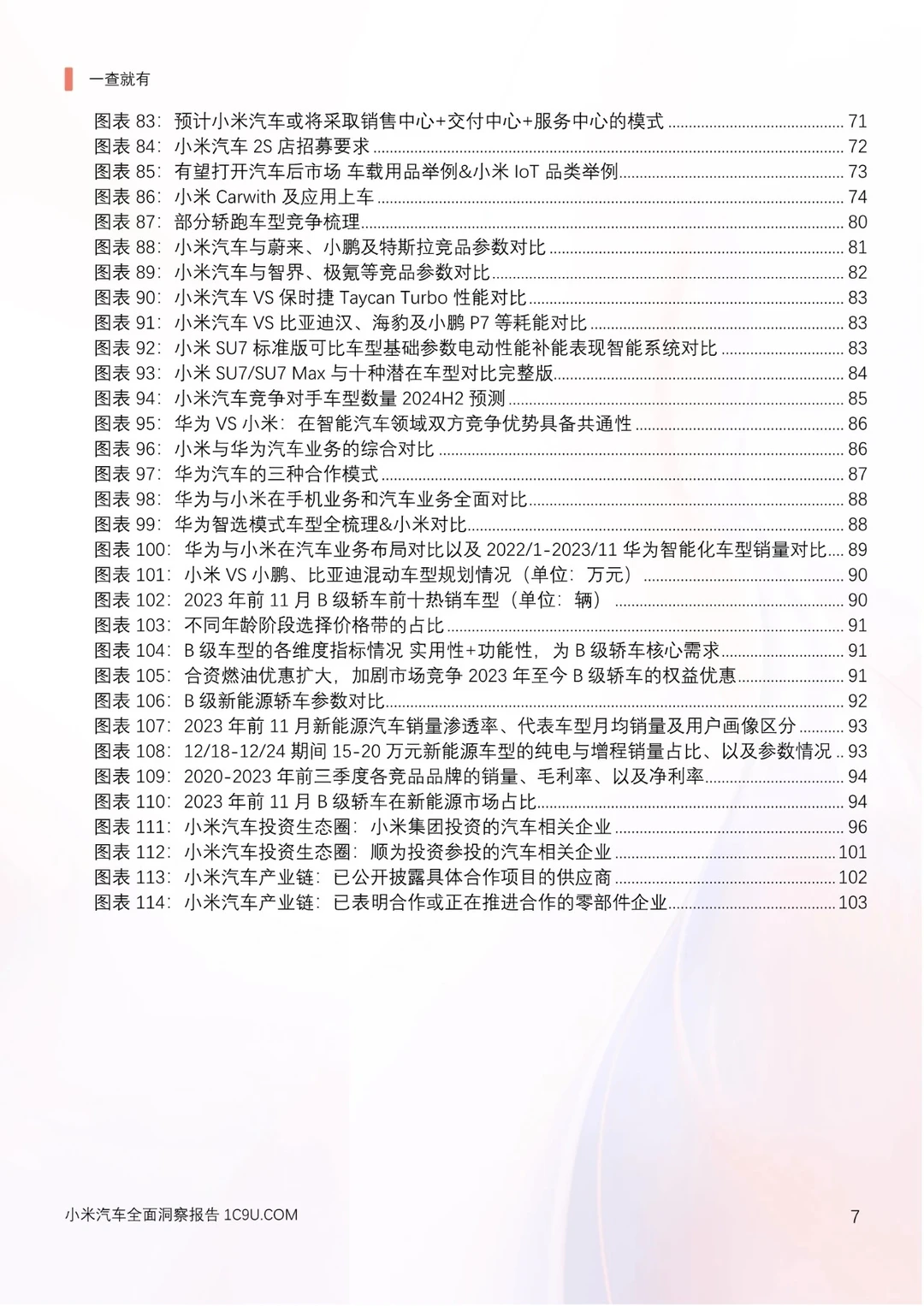 小米汽车产业链分析及新品上市洞察报告