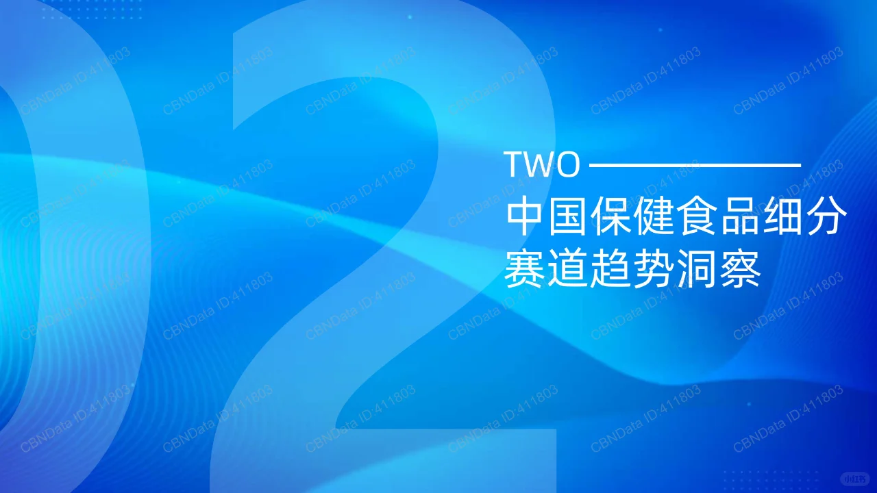 2024蓝帽子国内保健品行业消费趋势报告