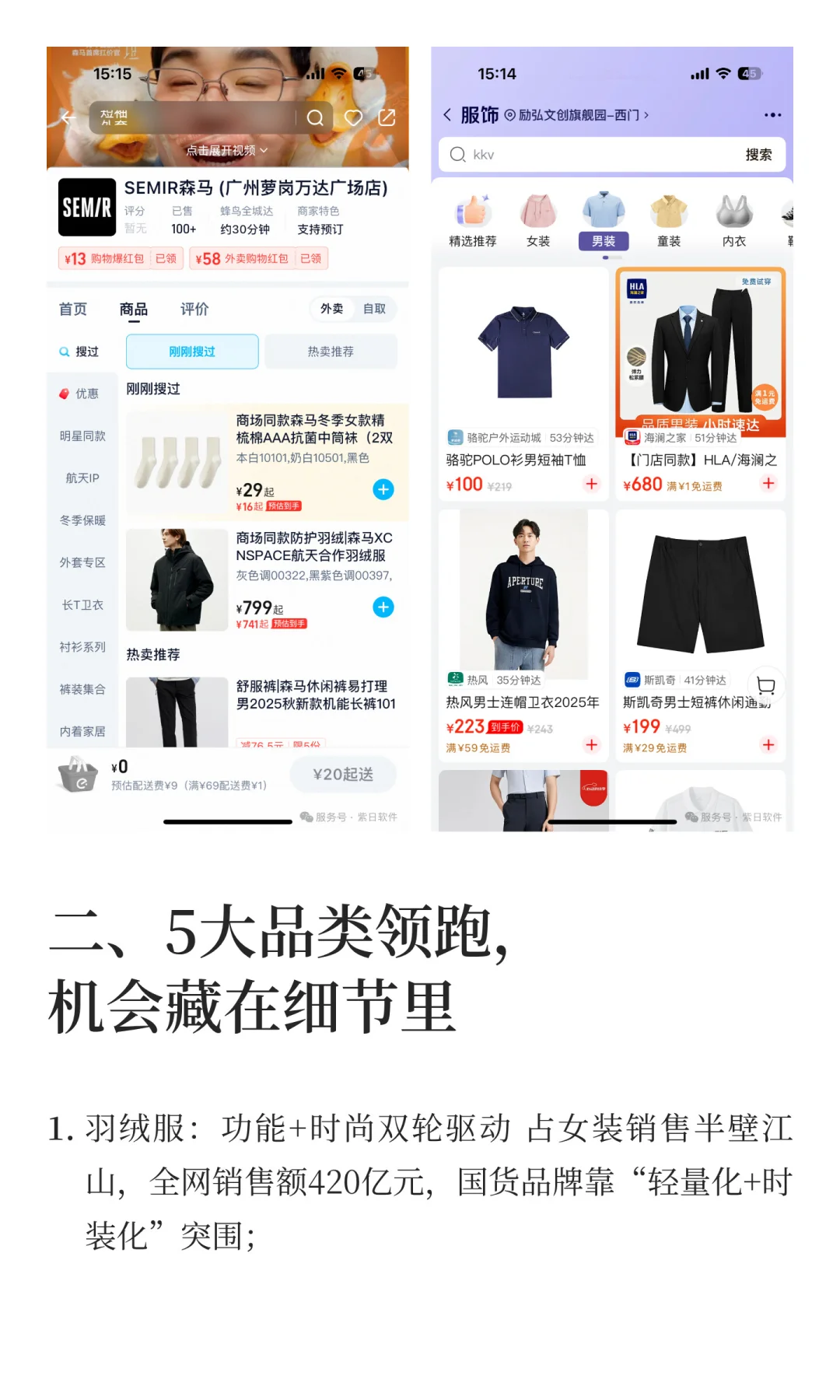 【服装人必看】2025双十一战报来啦~