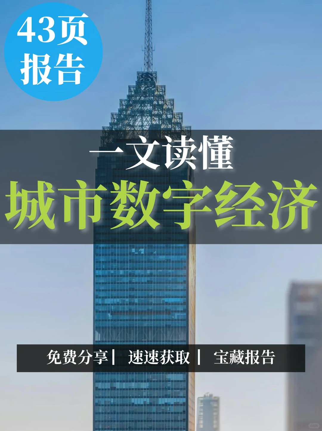 43页报告|中国城市数字经济发展