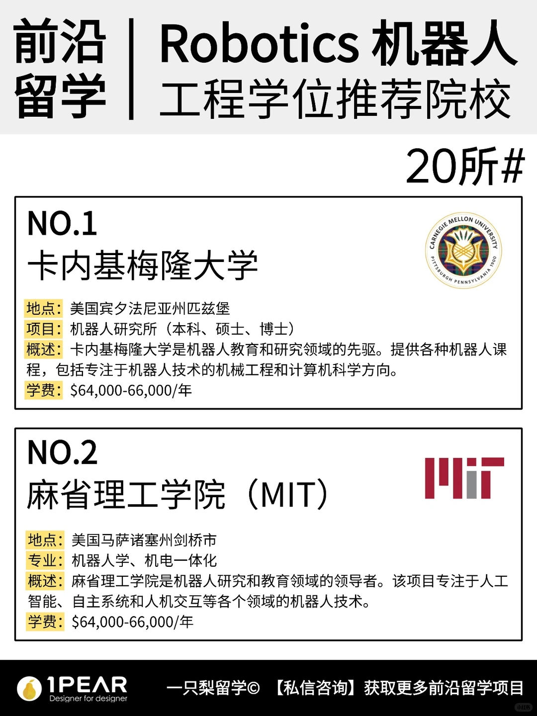 ?前沿留学| Robotics机器人专业推荐院校