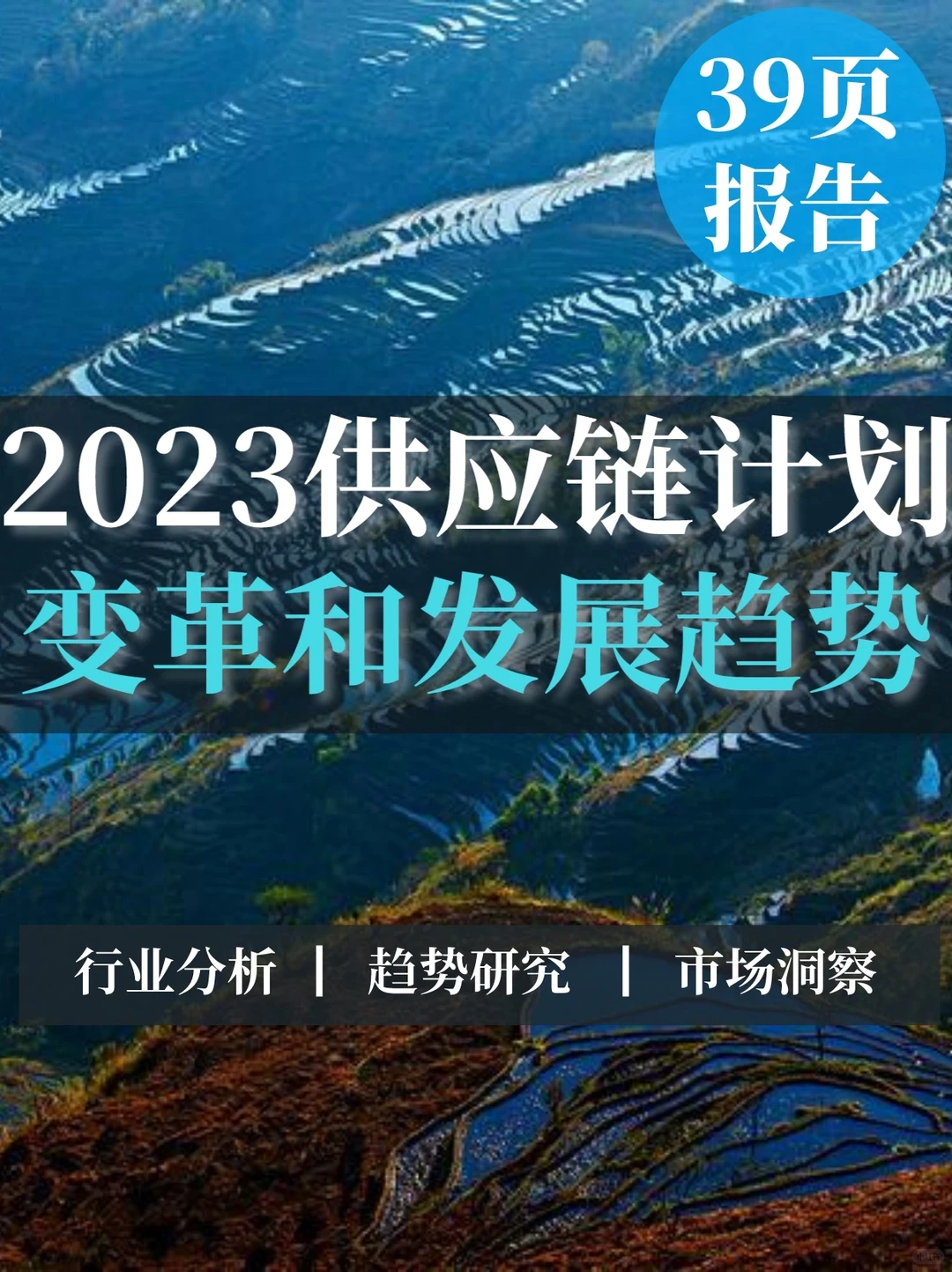 深度报告▏2023供应链计划变革和发展趋势