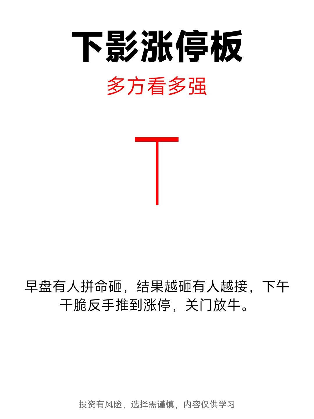 一图看懂21种K线形态