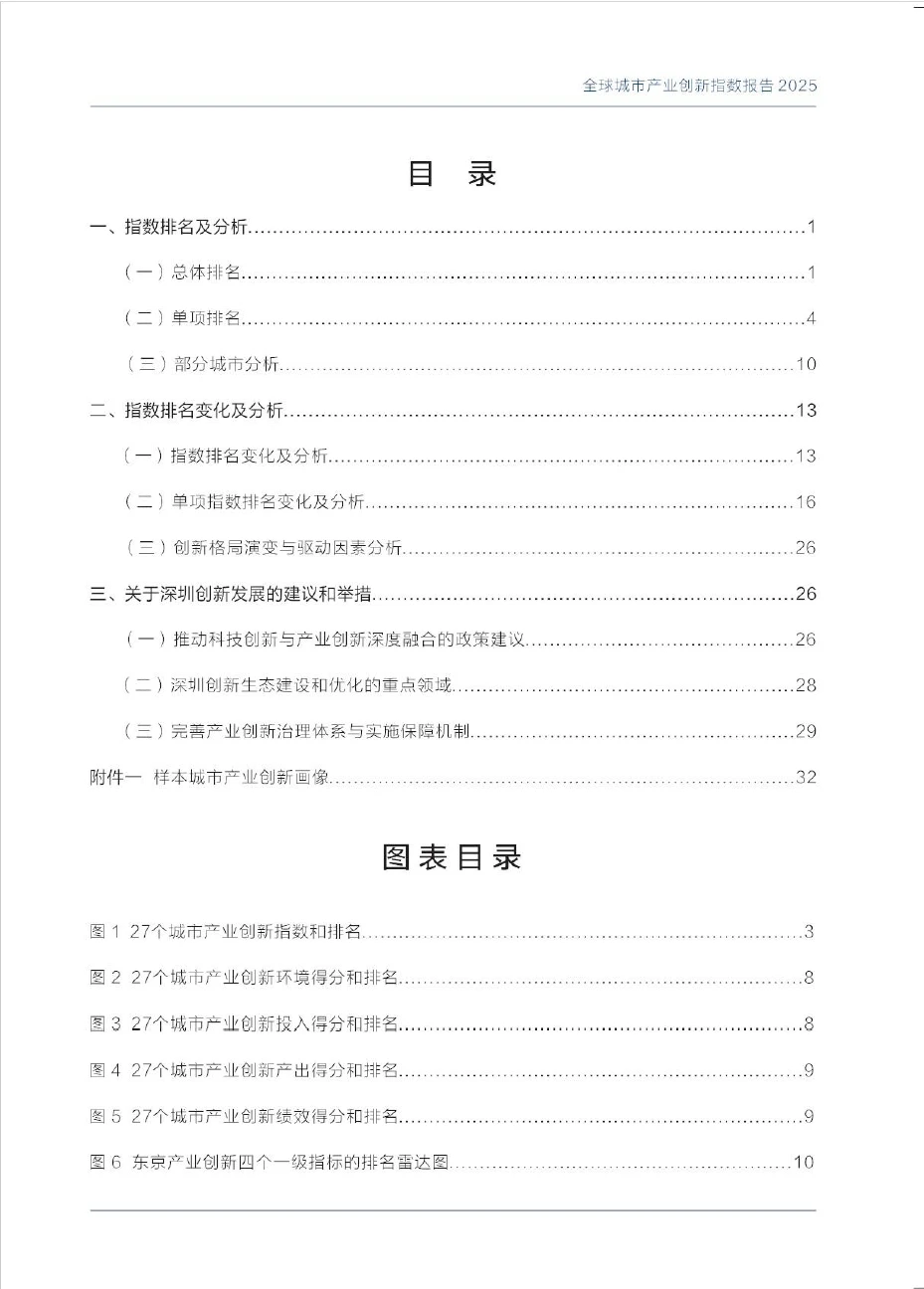 2025全球城市产业创新指数报告 附下载图