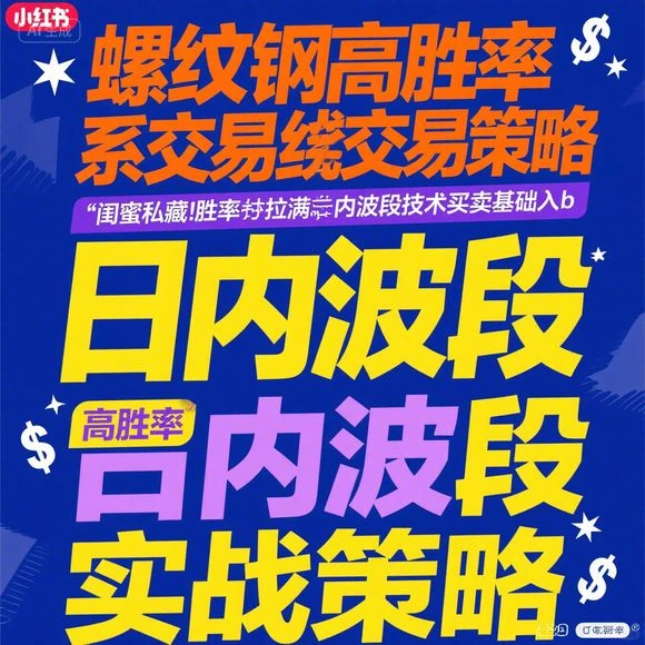 螺纹钢交易秘籍·高胜率波段实战攻略