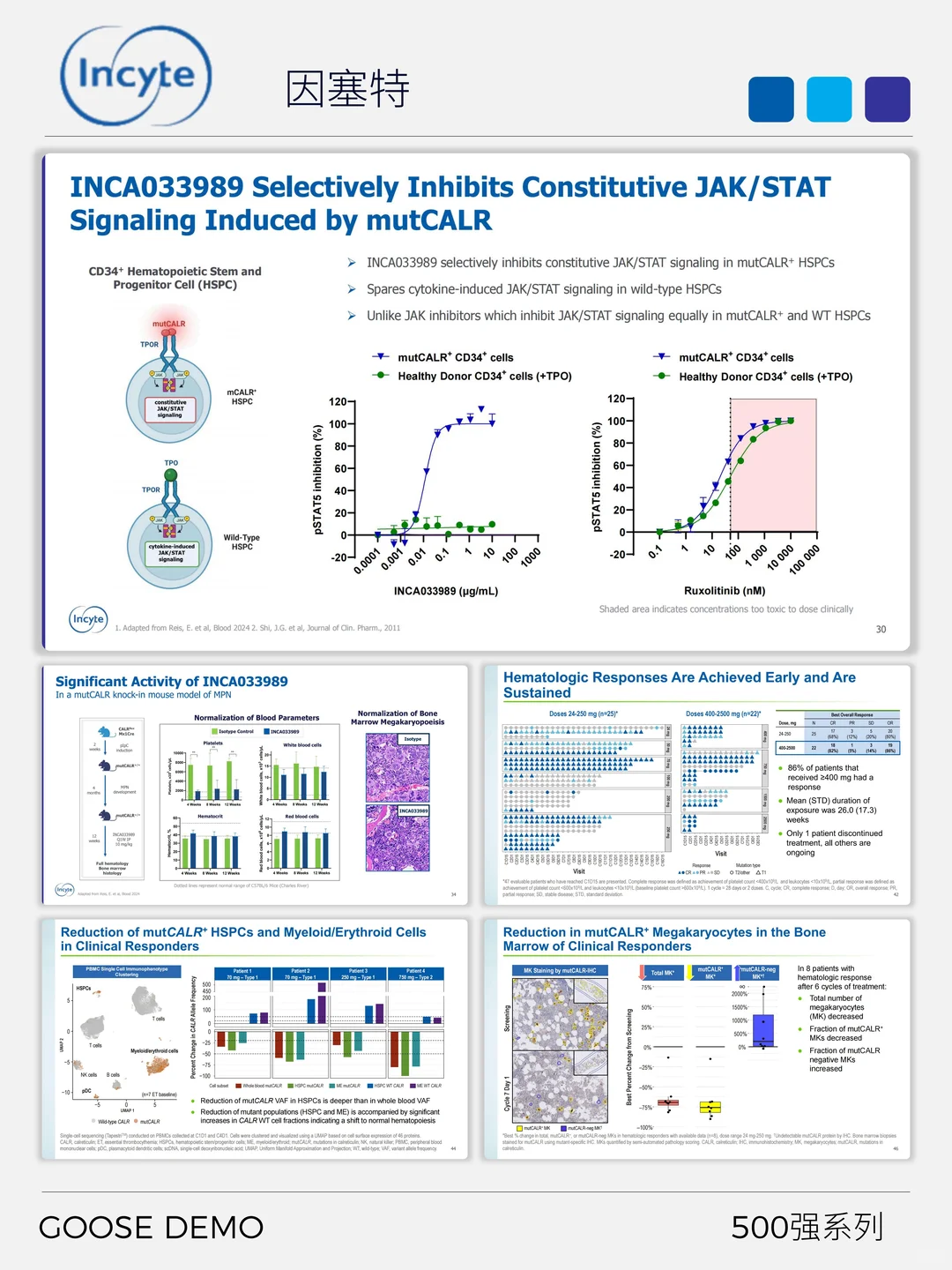 500强系列之美国Incyte创新药企业增长蓝图