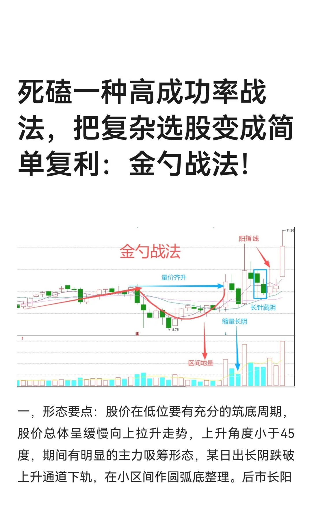 死磕一种高成功率战法，把复杂选股变成简单
