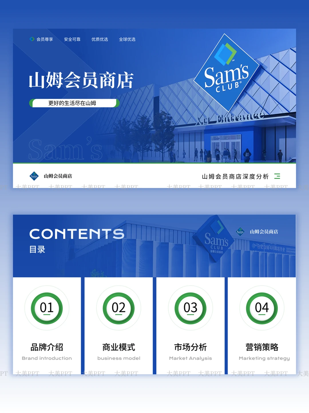 山姆品牌分析PPT