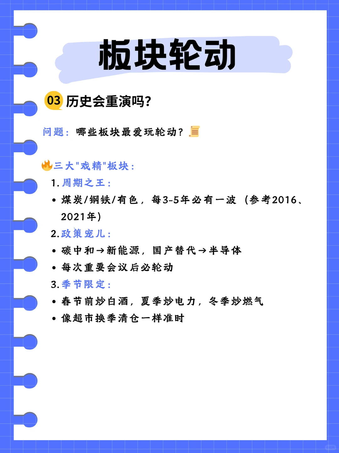 股票术语 - 板块轮动