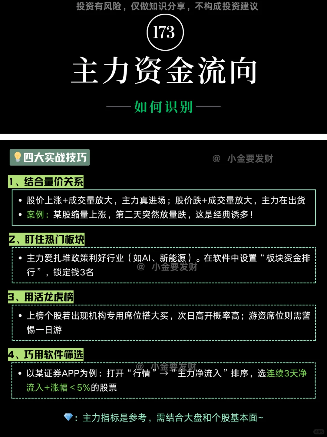 如何识别主力资金流向|这些信号要知道