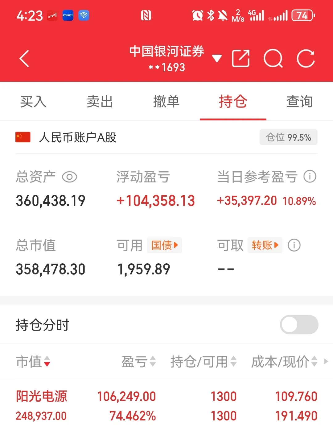 上交研二 | 炒股历史性时刻持仓突破50w
