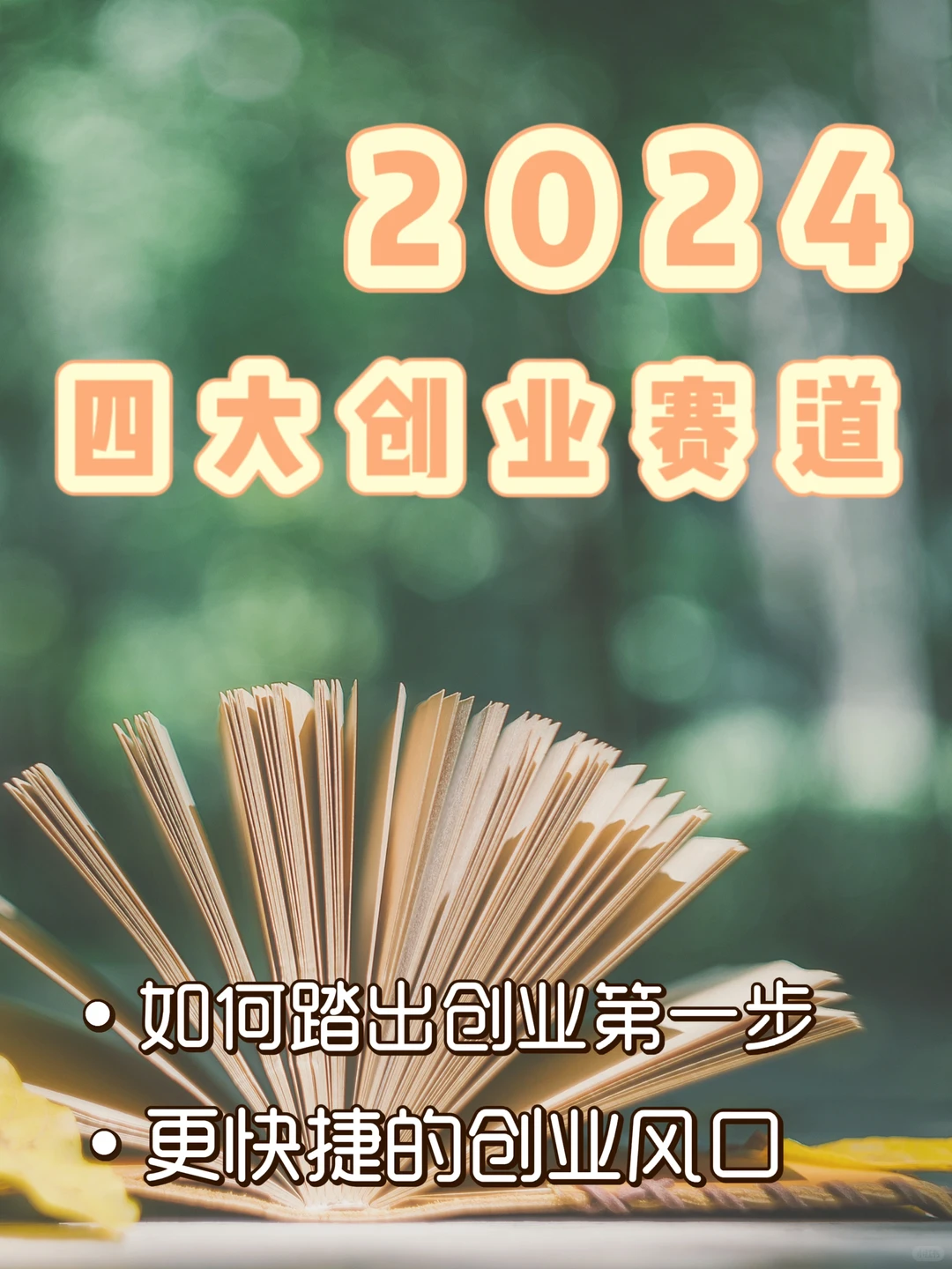 2024年这4个创业赛道，你准备好了吗？