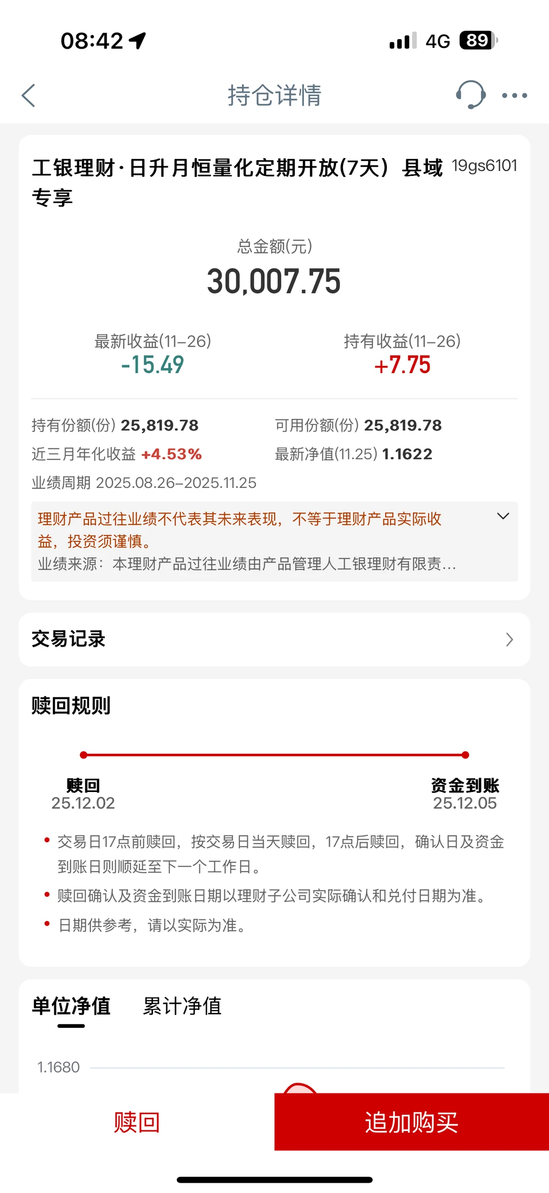 ?11.27工商银行理财收益更新!红势上升??