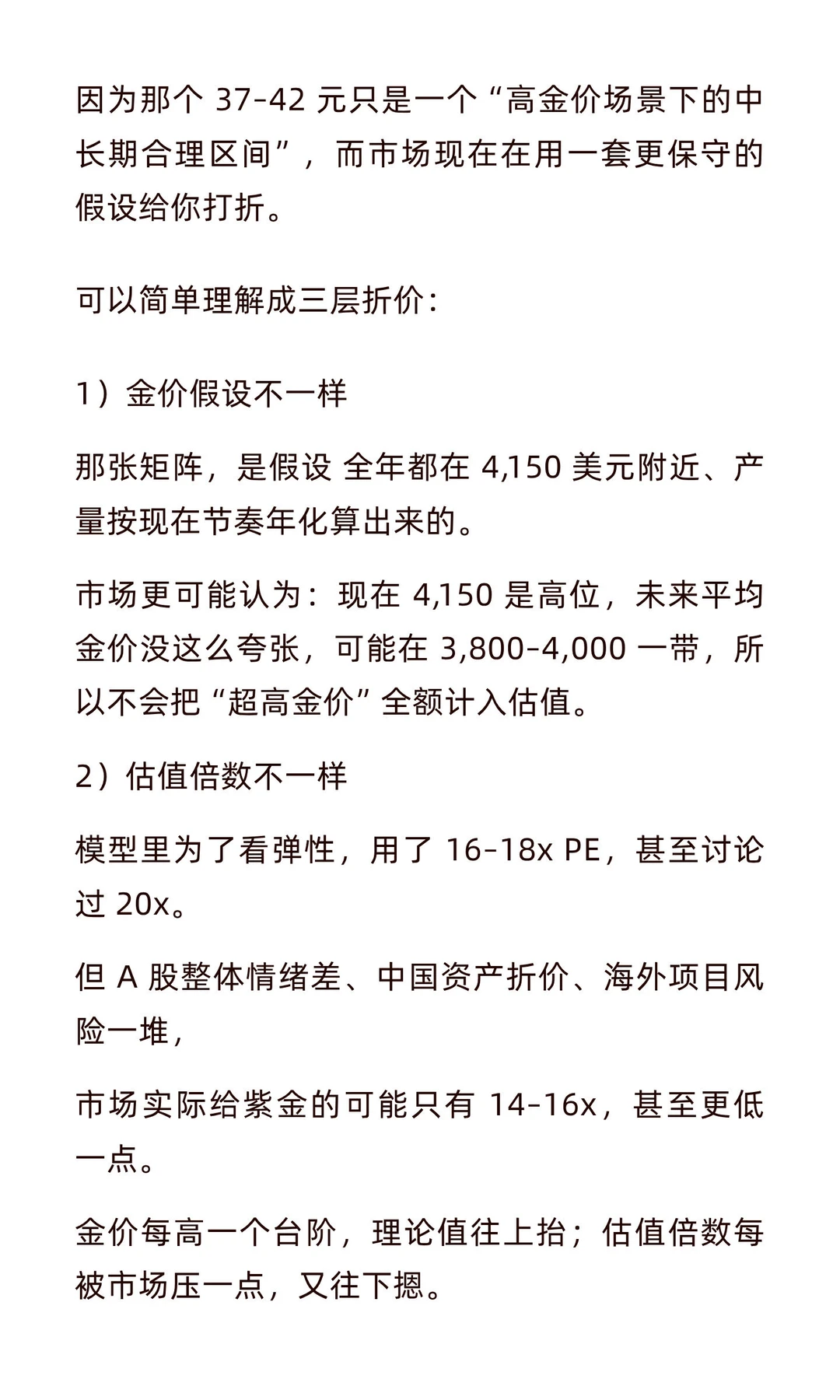 紫金矿业基本面分析及估值报告（2）（技术面）