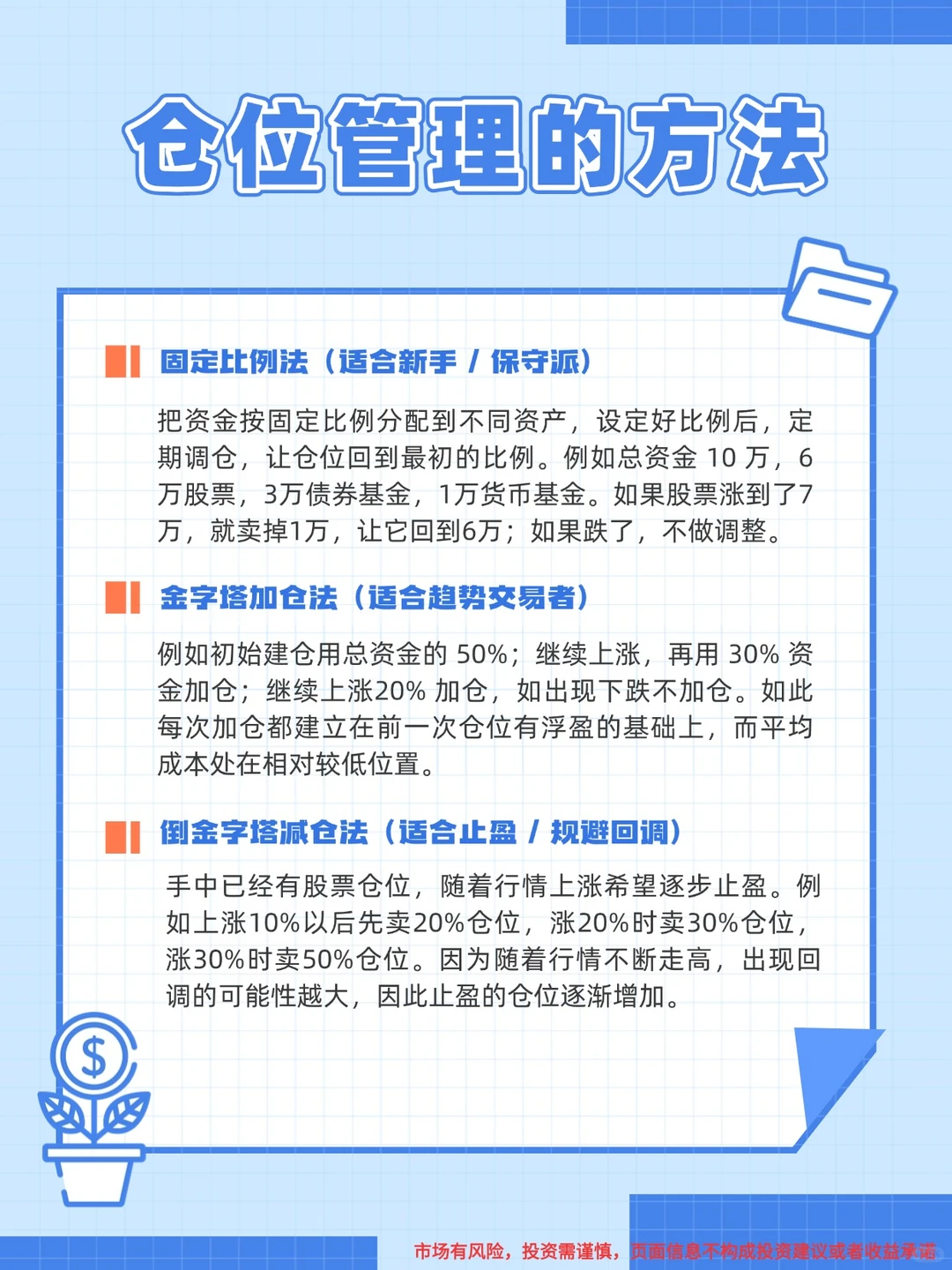 股市必学,仓位管理助你规避风险提升收益