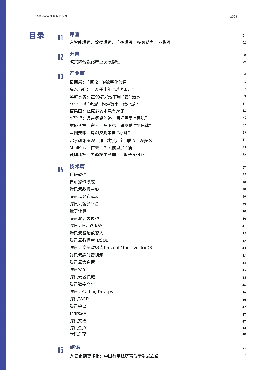 2023数字经济高质量发展报告