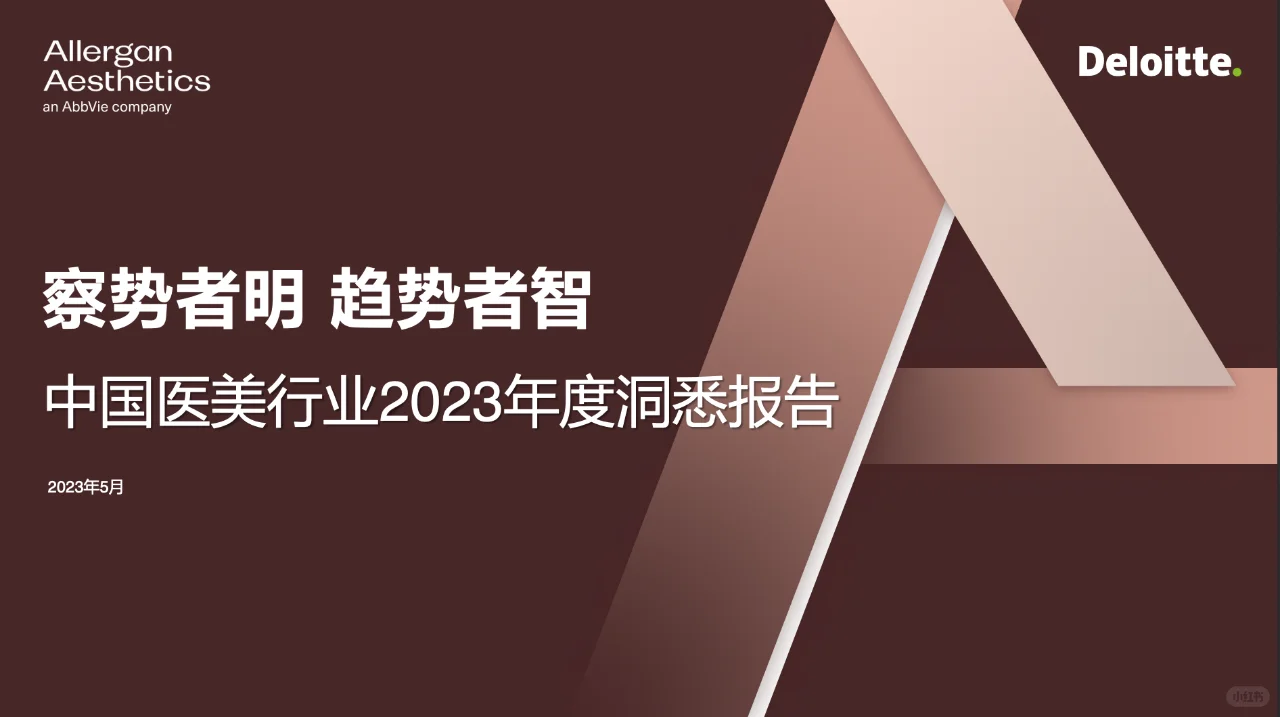 2023年中国医美行业洞察