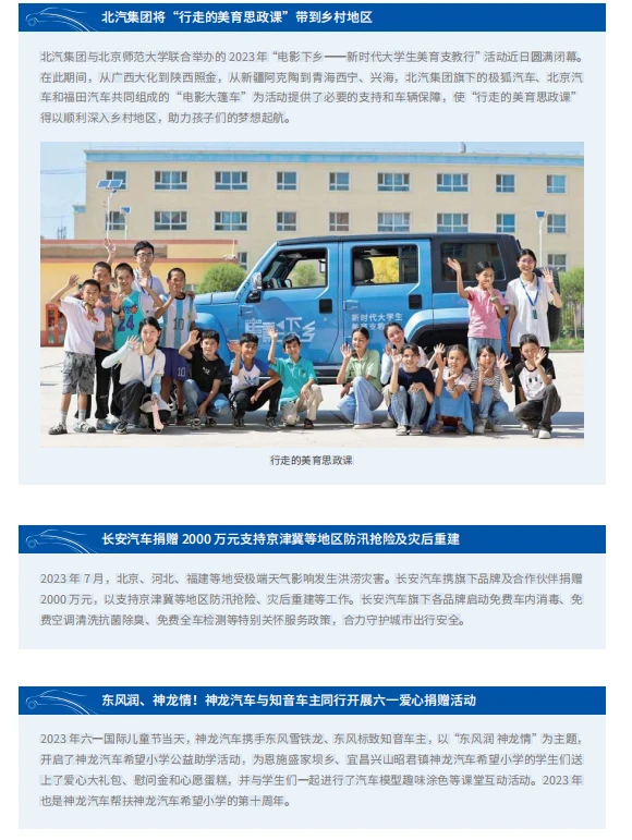 2023-2024中国汽车行业可持续发展报告