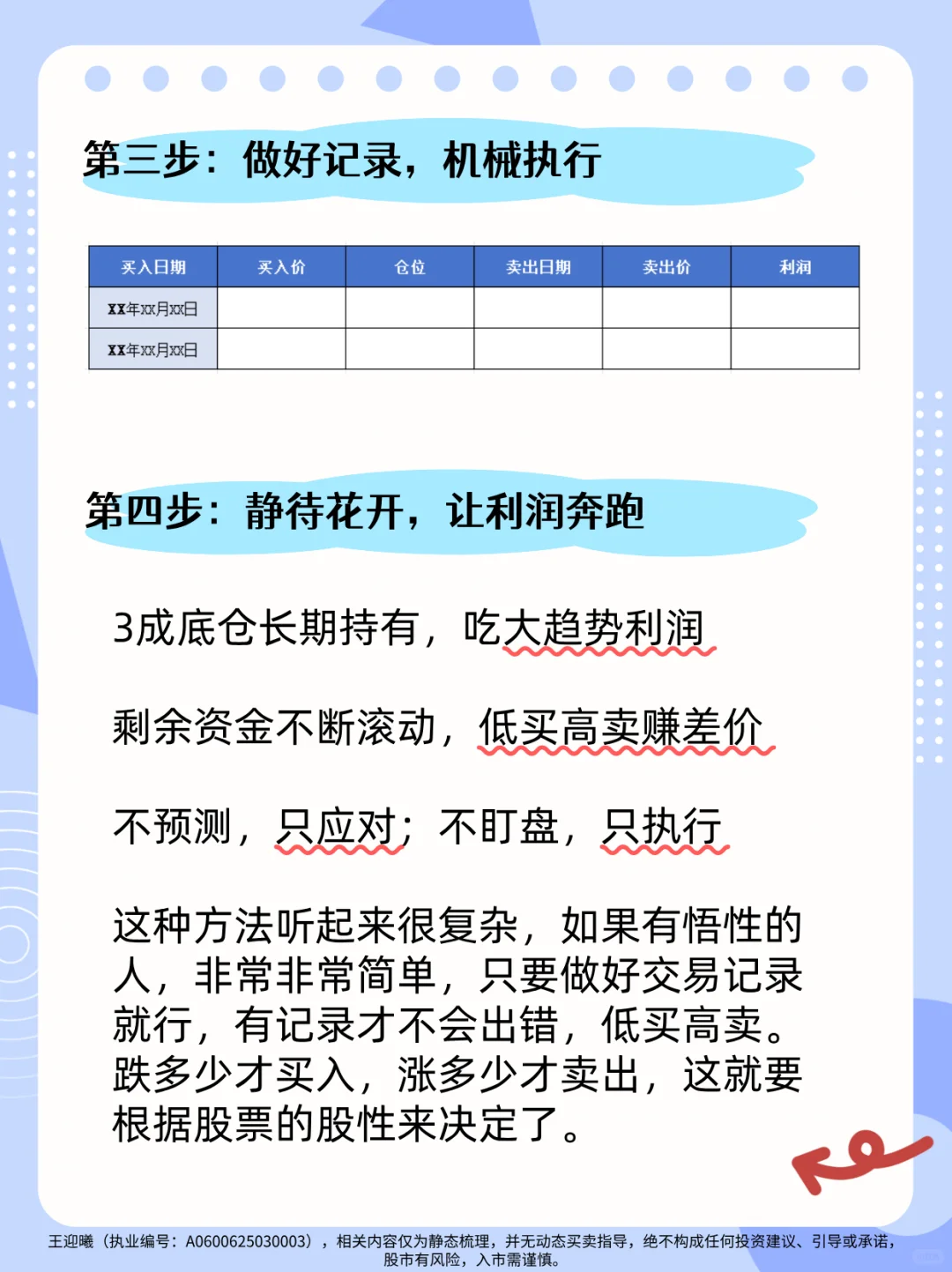 利用仓位滚动法，在一只票上来回复利~