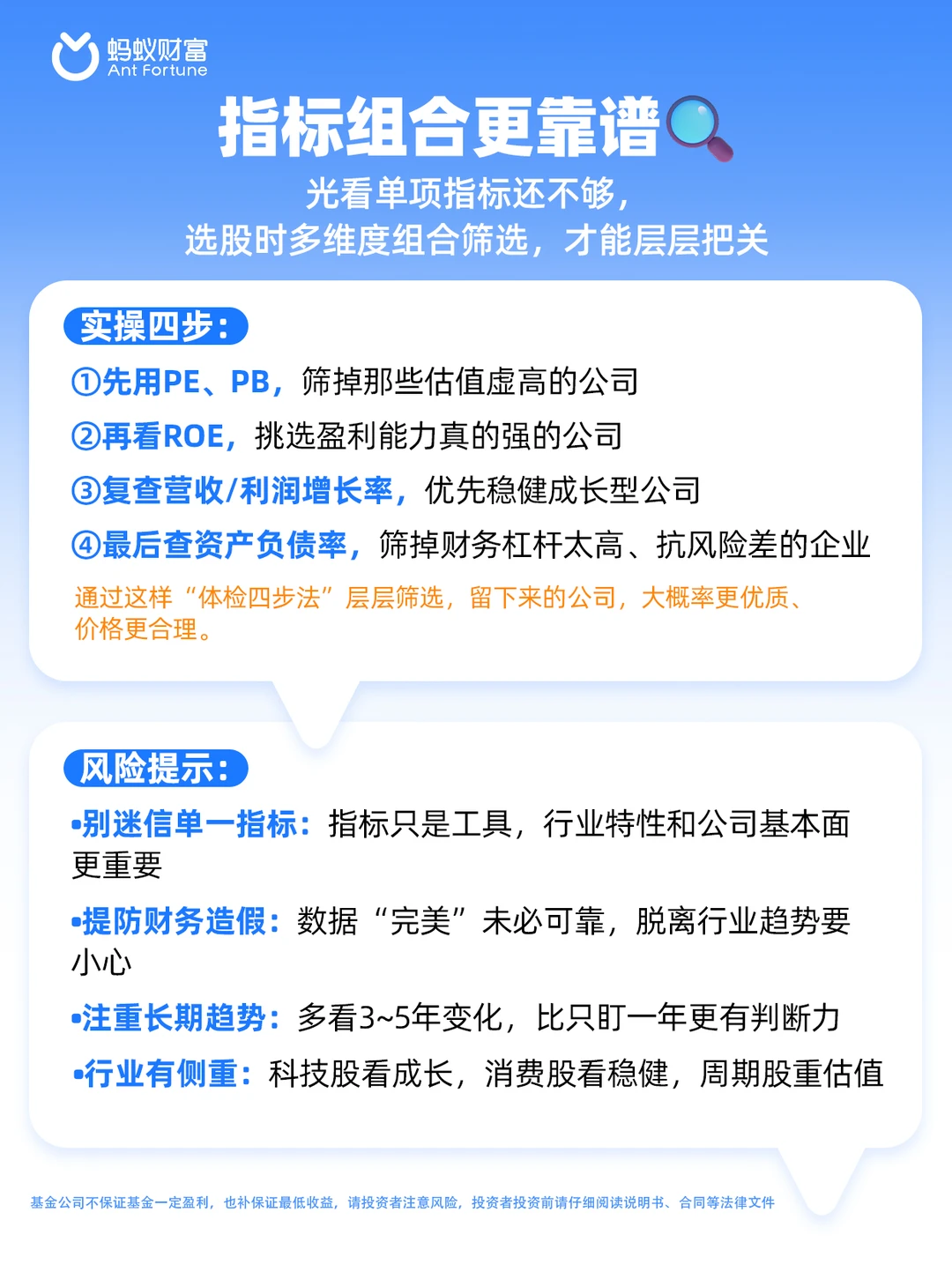 挑股不求人，四项指标教你找到好公司